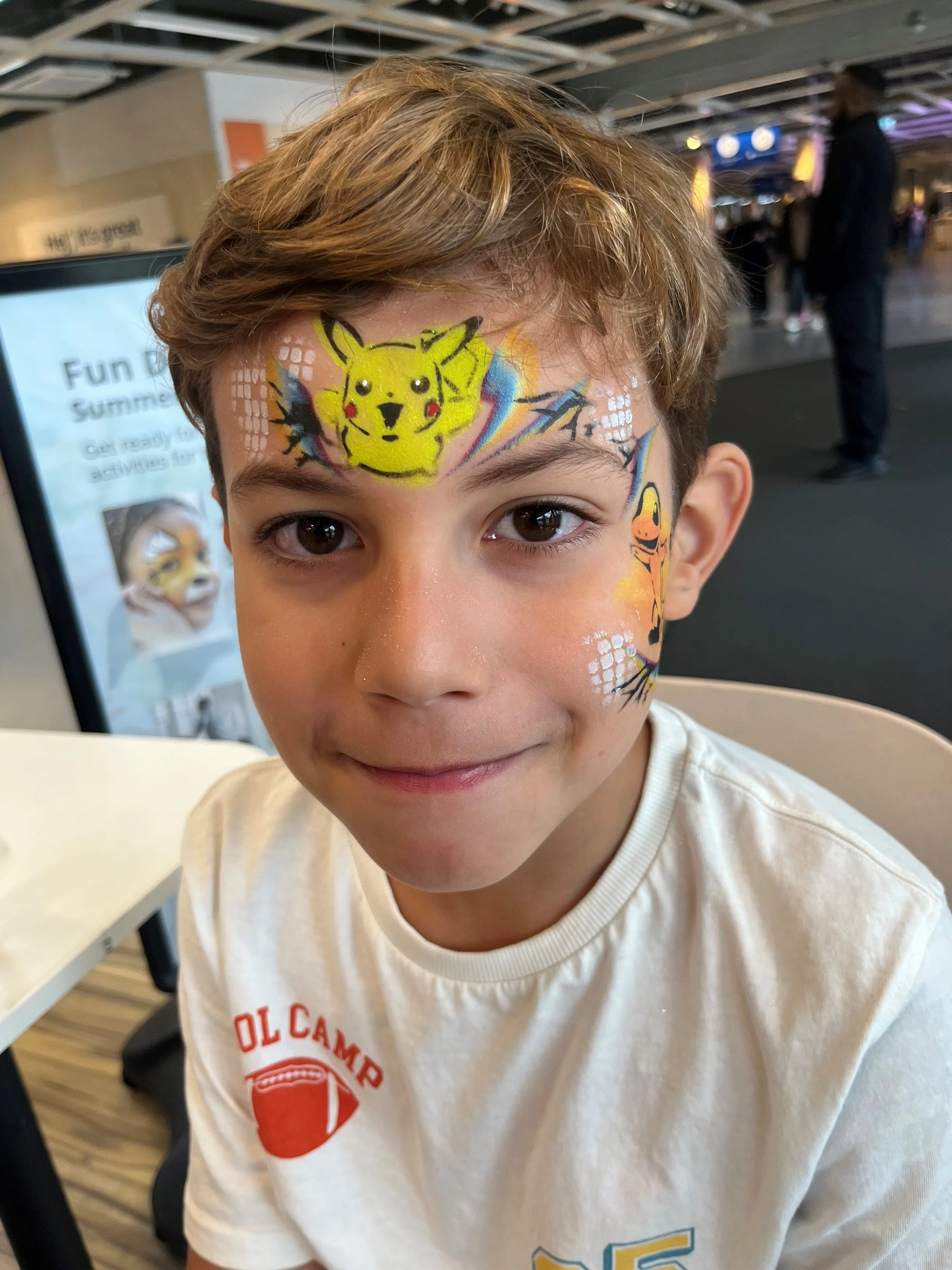 professional face painting Hammersmith event