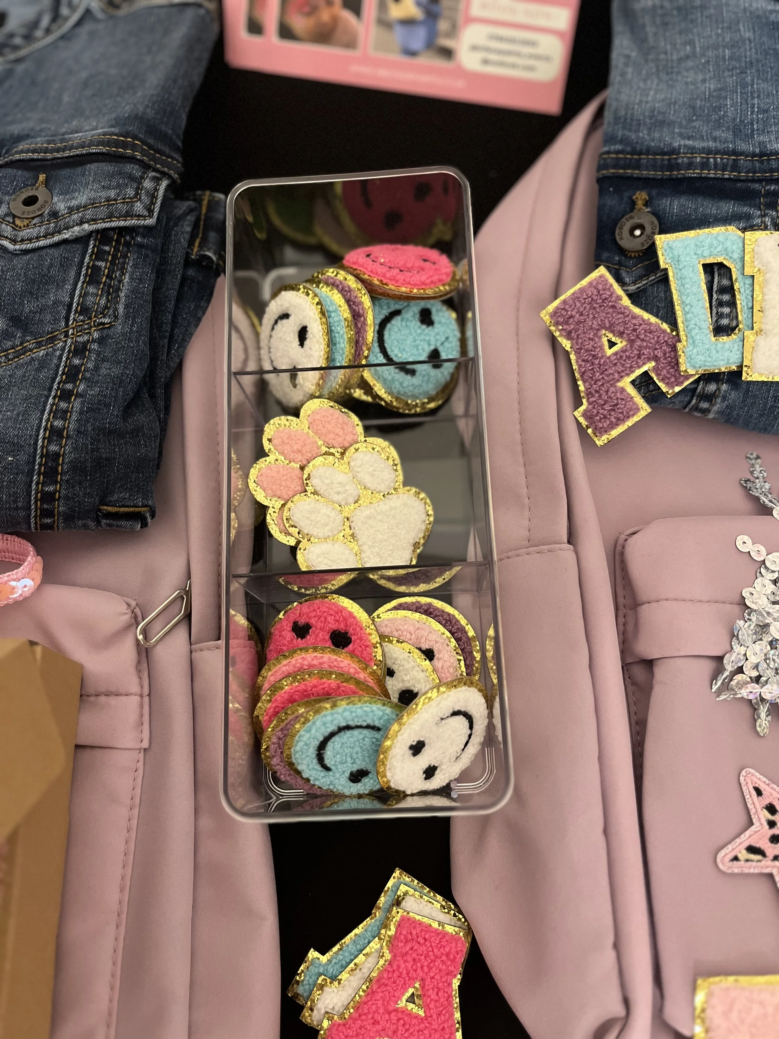 kids denim jacket craft party