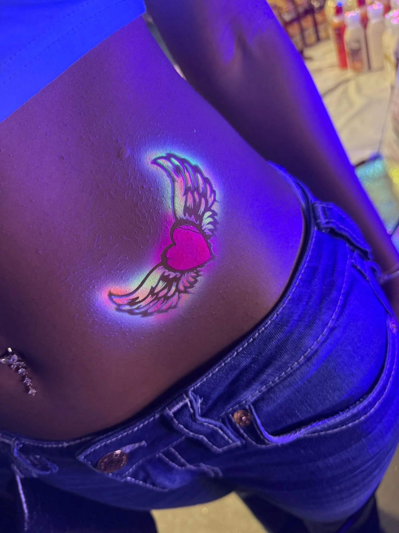 Professional airbrush body art and tattoo service for events in South, Central and West London