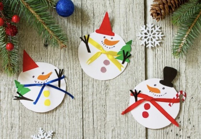 Christmas craft tables London