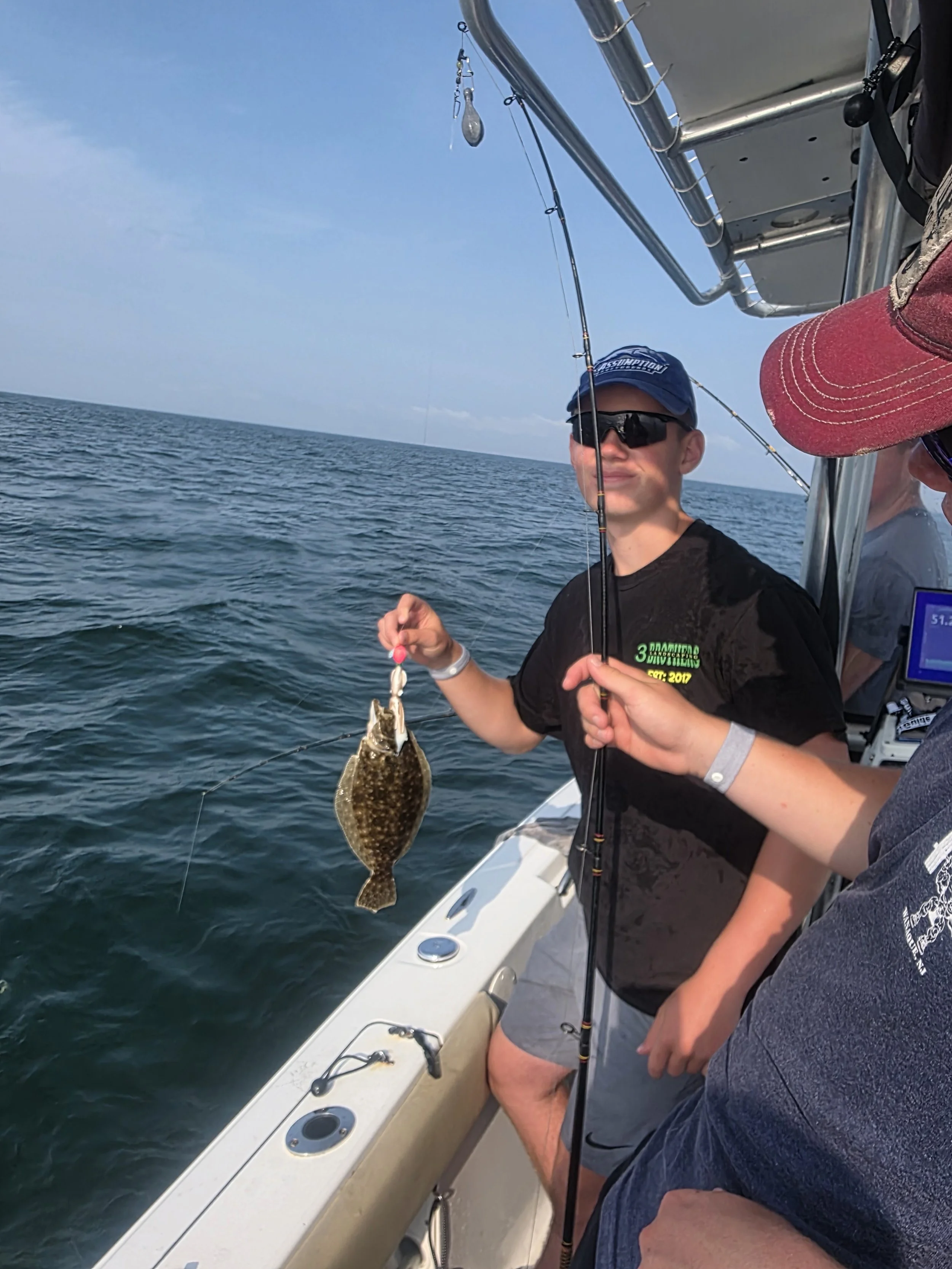 First Summer Flounder caught and released