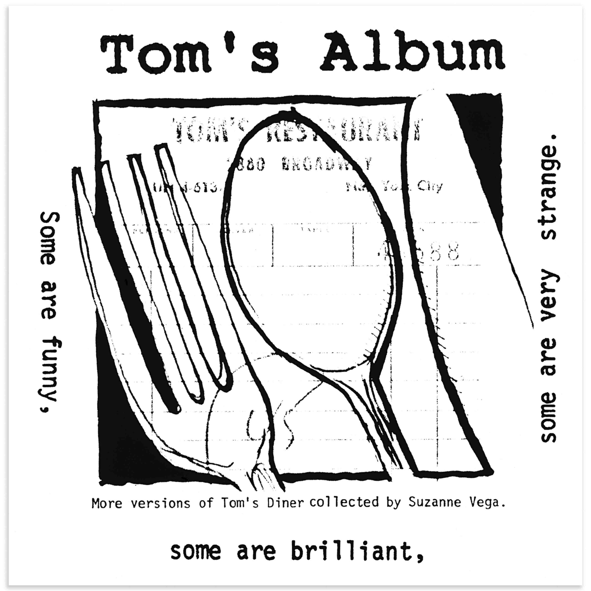 SUZANNE VEGA / "TOM'S ALBUM"