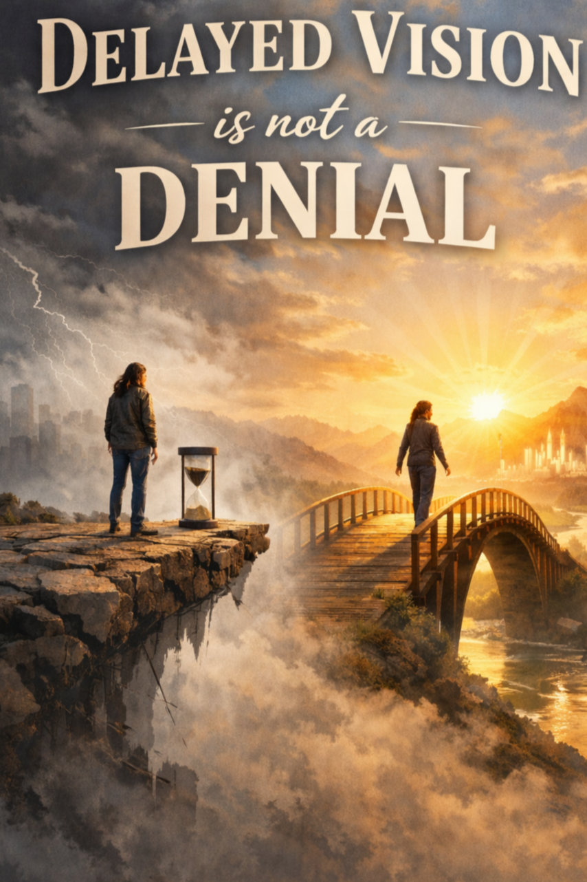 Delayed vision is not a denial