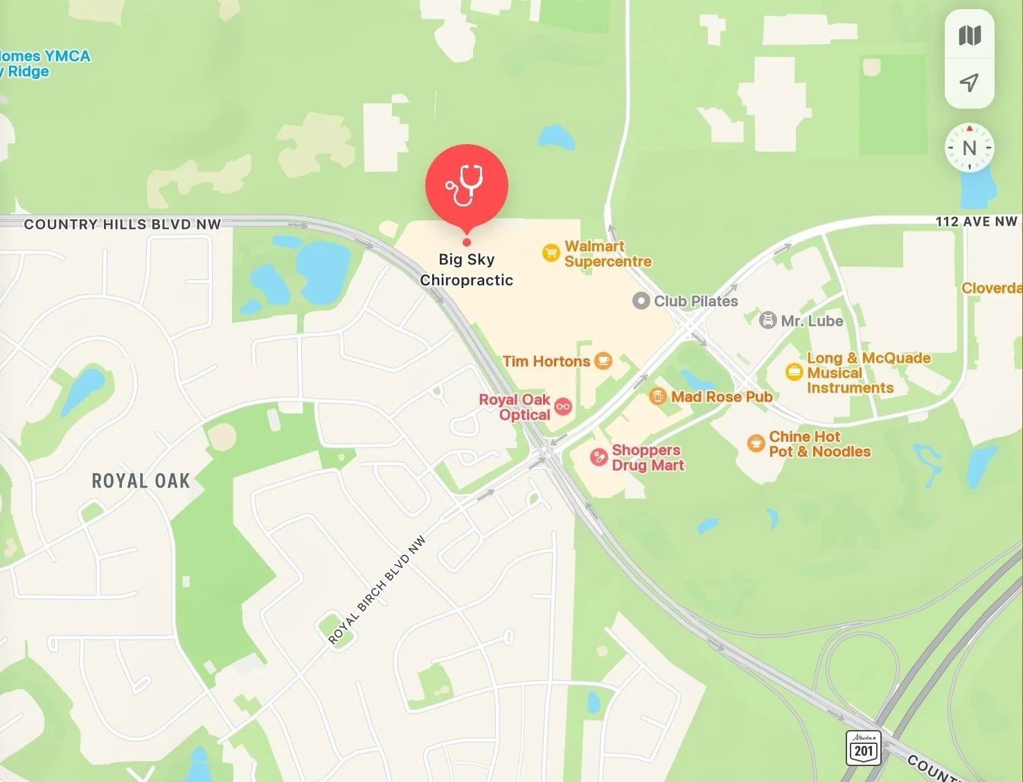 Big Sky Chiropractic NW Calgary Location Royal Oak