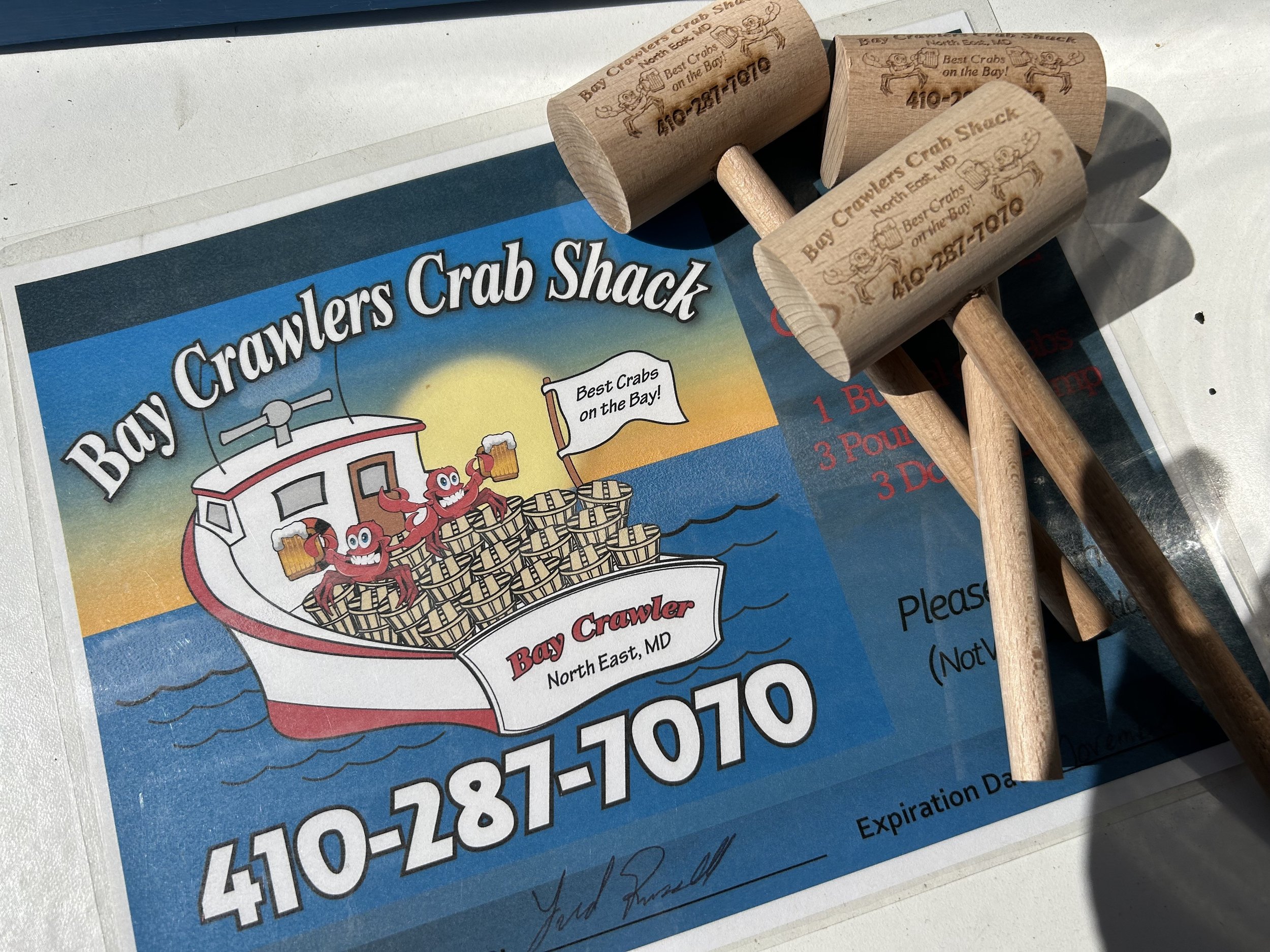 Bay Crawlers Crab Mallet