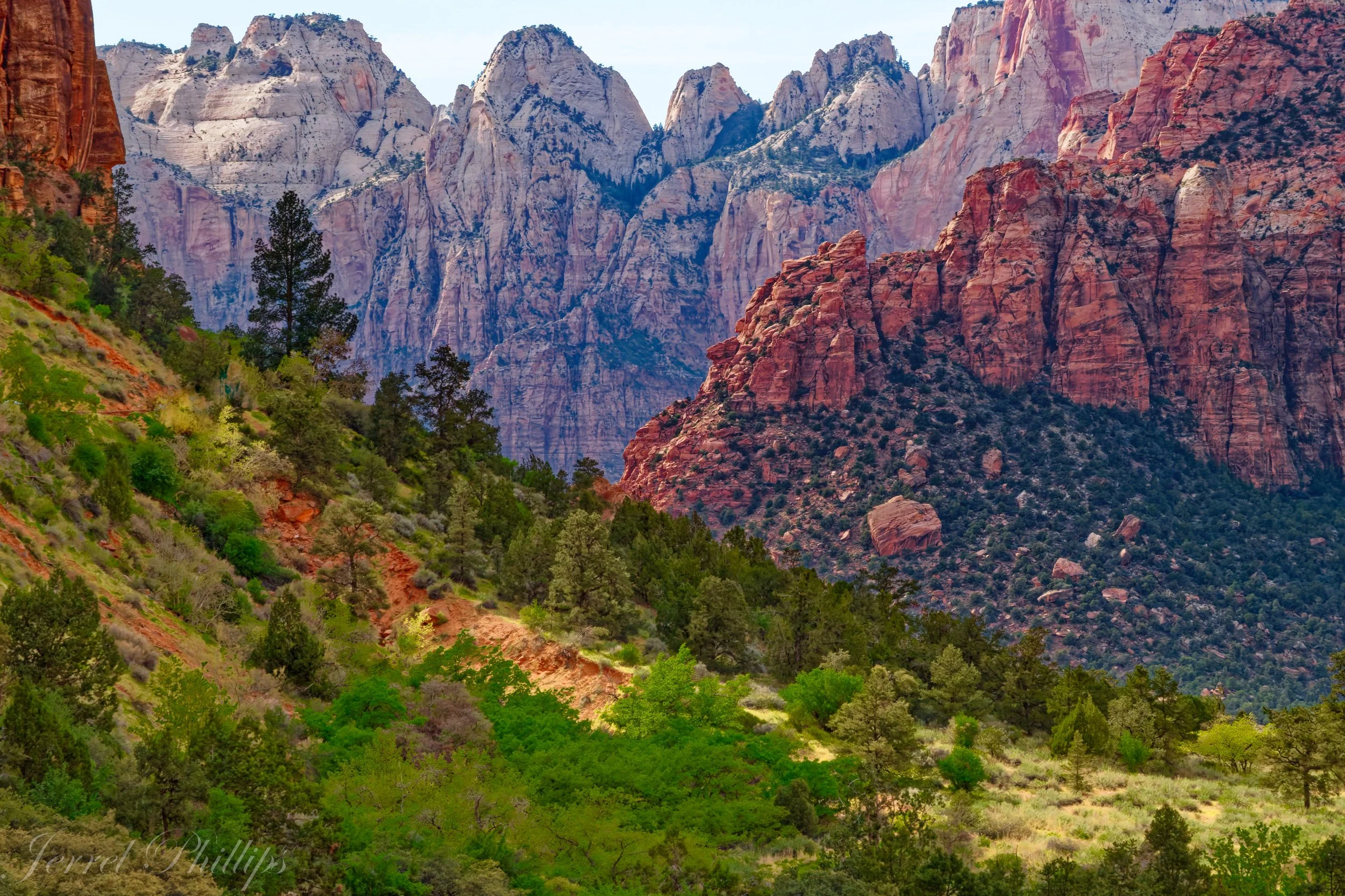 Evening Approaches in Zion
