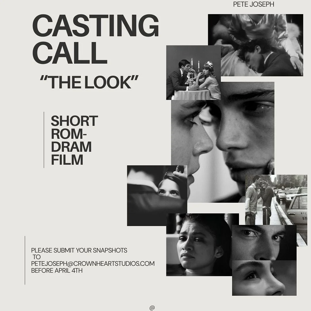 I&rsquo;m casting for my new short  film, &ldquo;The Look&rdquo;a story about unspoken emotions, intense gazes, and the moments that say everything without a single word. If you&rsquo;re an actor who can tell a story with just your eyes, I want to se