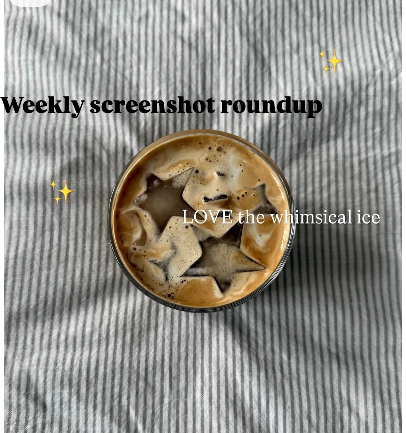 A little look in our camera roll at what we find inspiring these days. What do we think? Should this be a series???