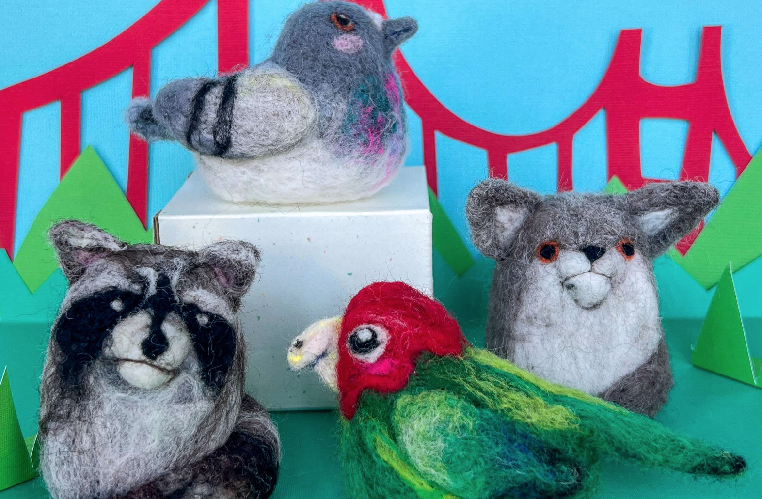 Needle Felting 101 | Woodland Creatures at Workshop SF