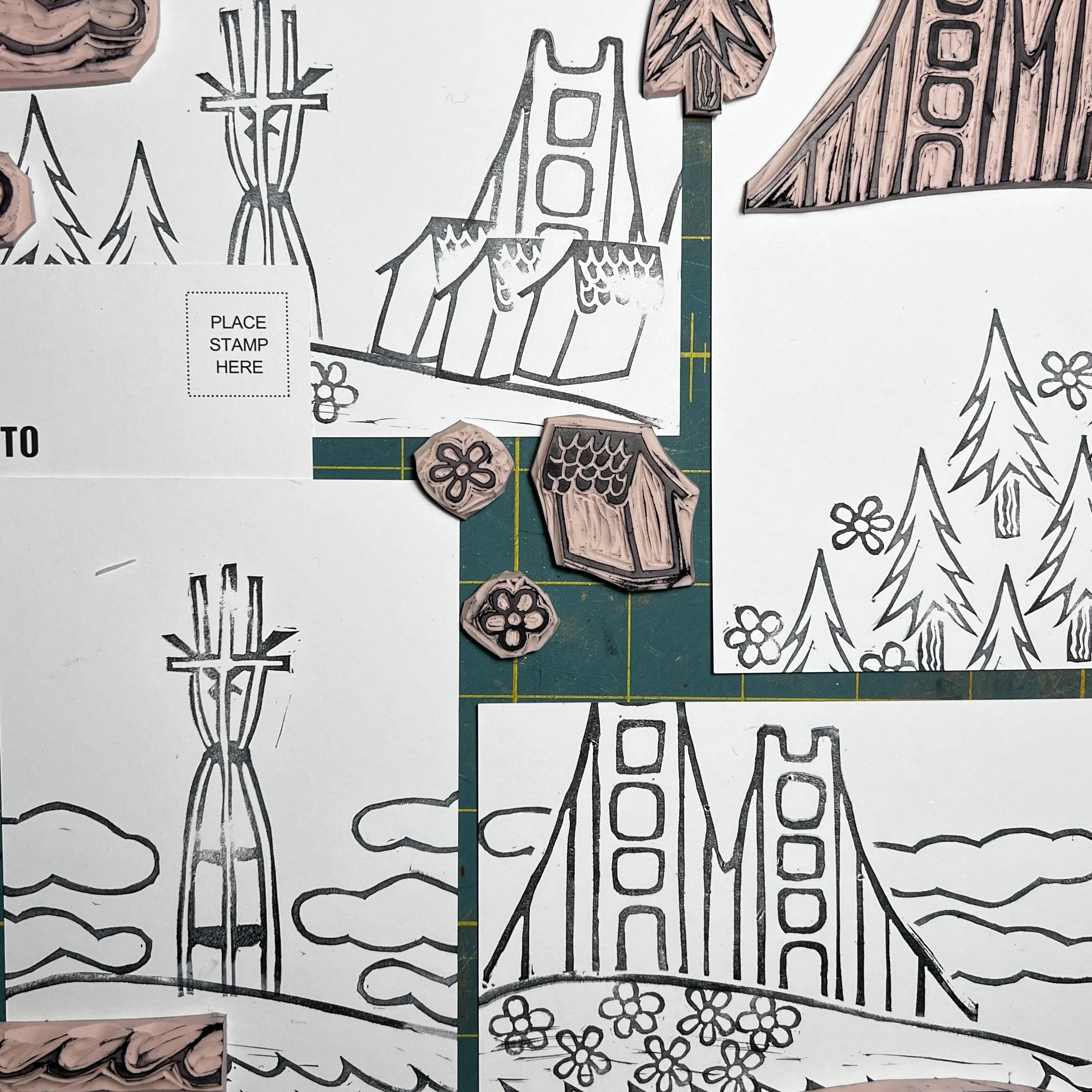 Booksmith's 50 year celebration: DIY postcards and bookmarks FREE