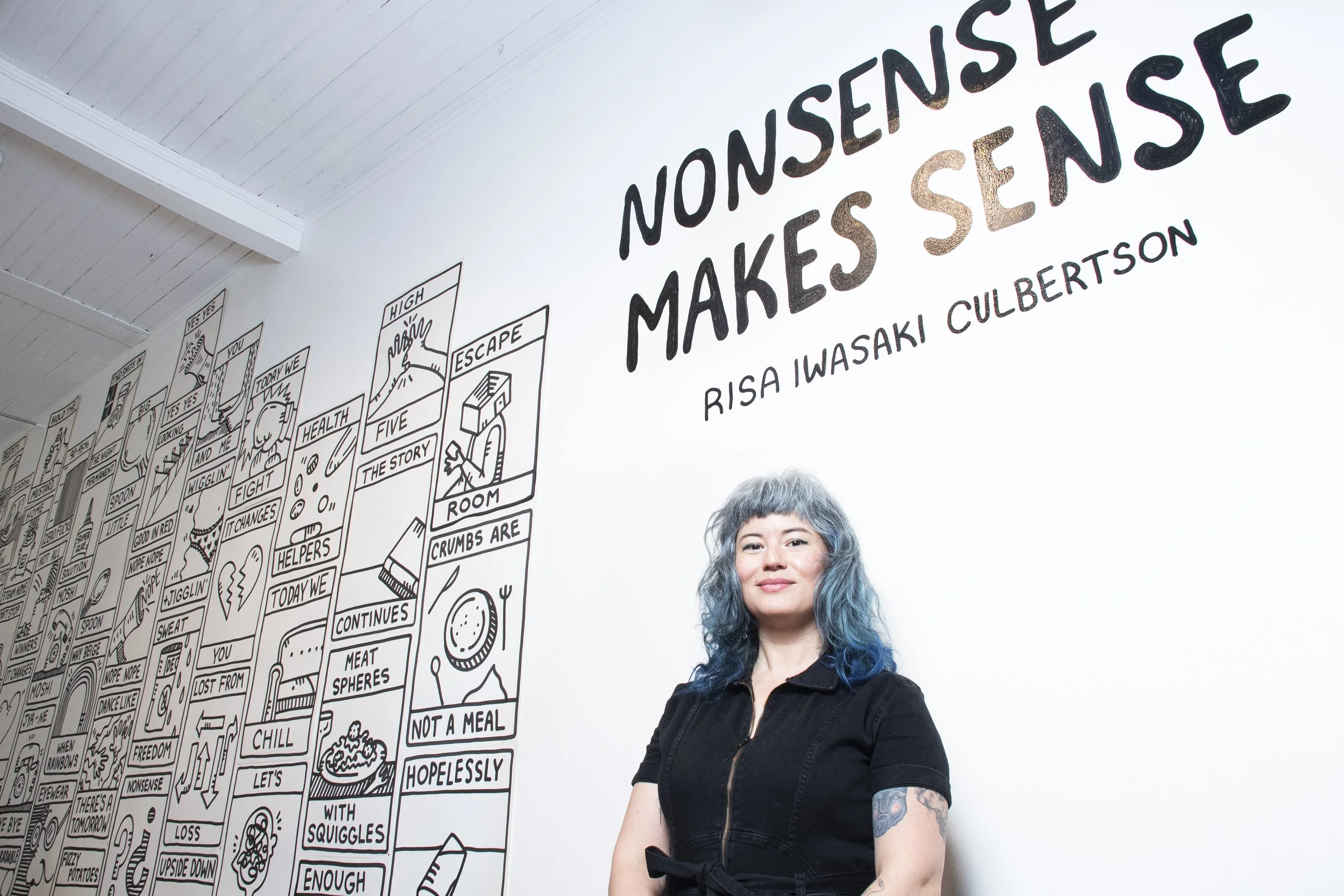 Risa at Park Life Gallery in San Francisco, CA