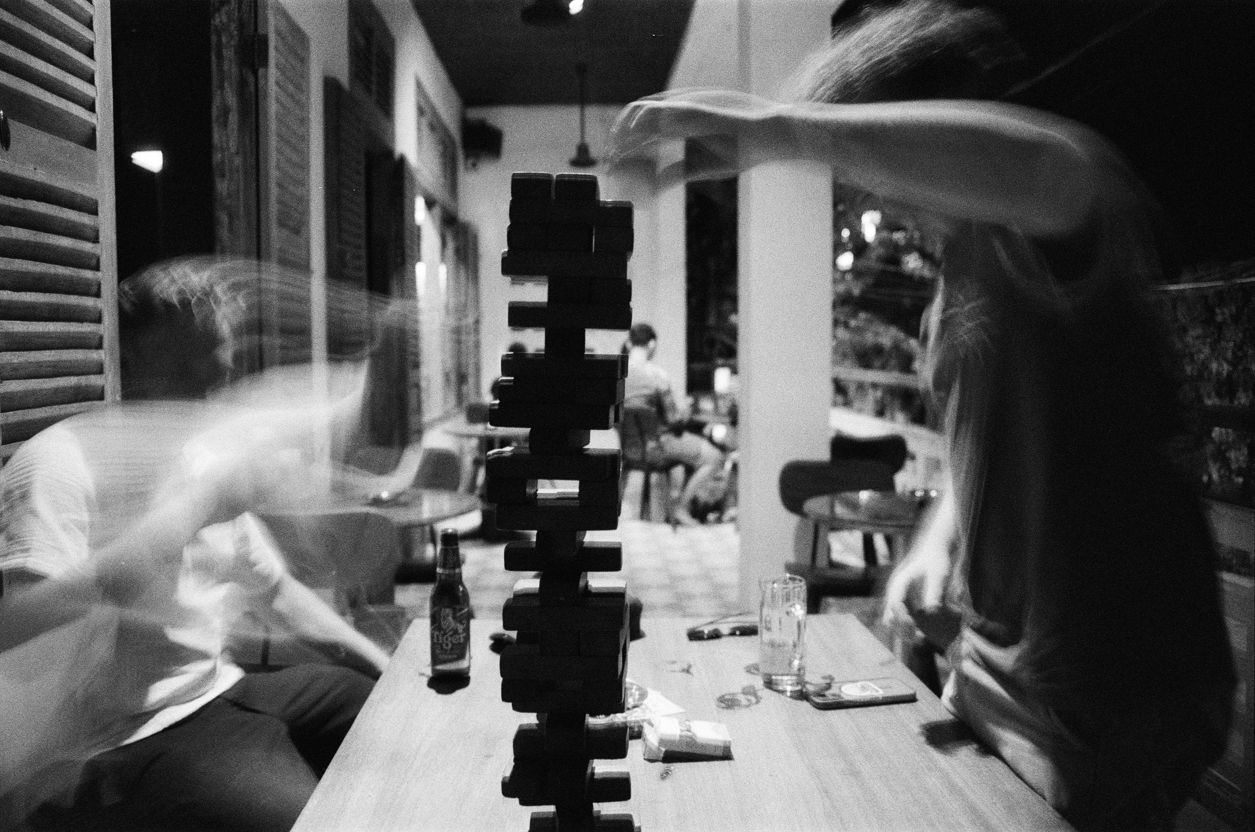 Run through the Jenga 