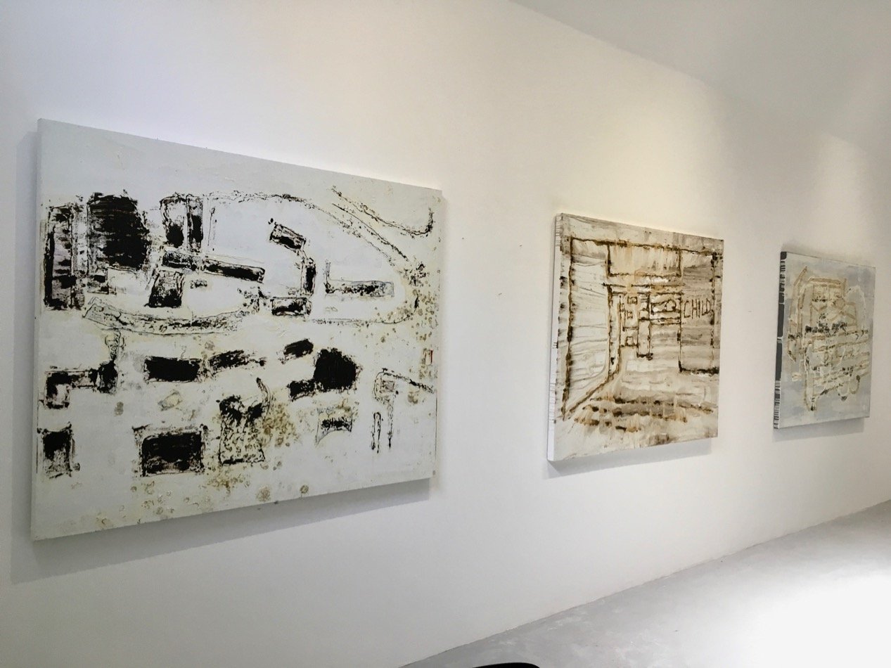 'Batallion', 'Child', 'Deliver' installation shot No Format Gallery, London 2018