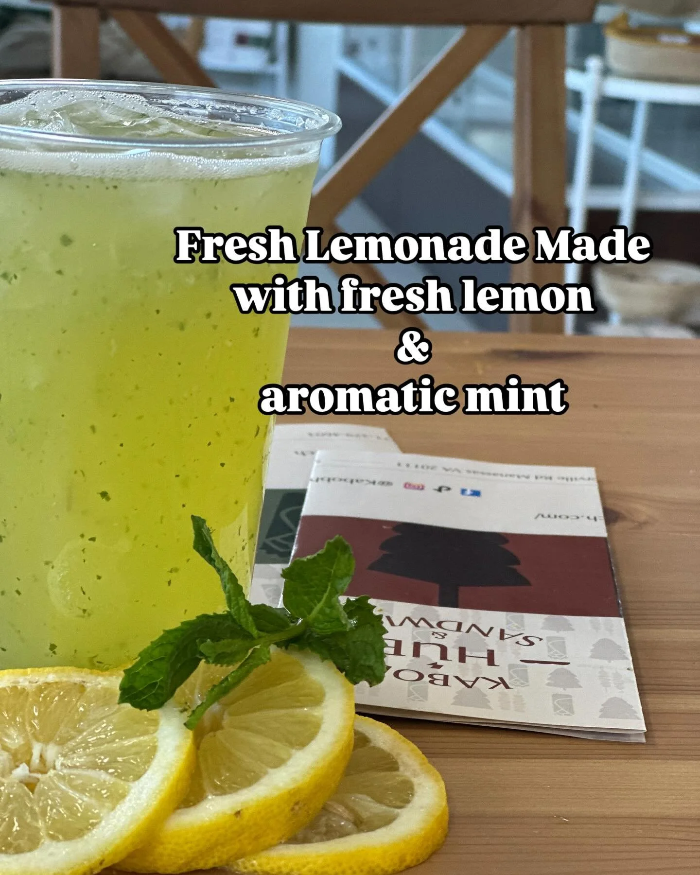 Fresh Lemonade
Made with fresh lemon and aromatic mint &ndash; cool, refreshing, and the perfect pick-me-up for hot summer days!