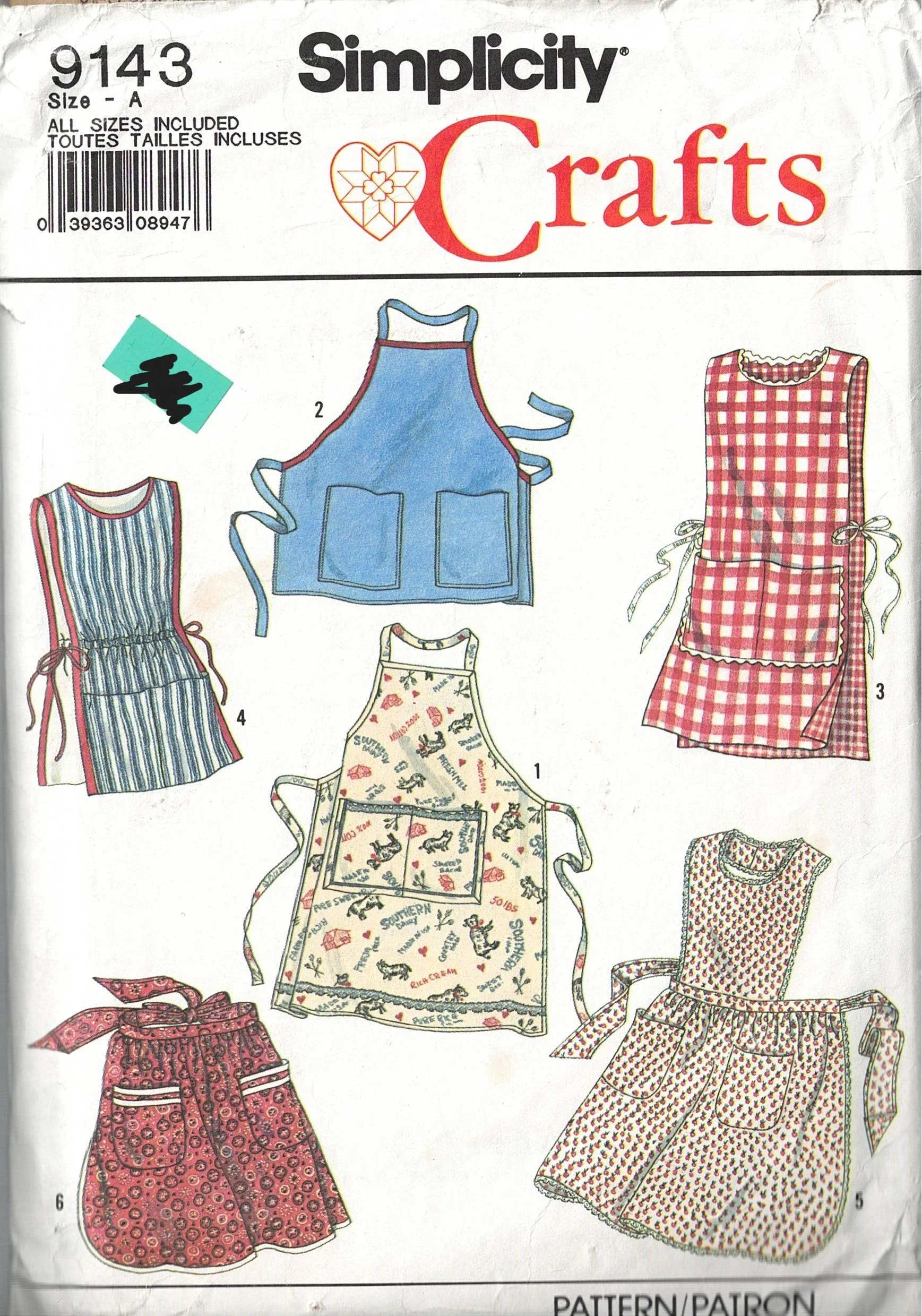 #18 Simplicity 9143 (Adult Sizes-All) $25-35 Options: 1, 2, 3, 4, 5 or 6.