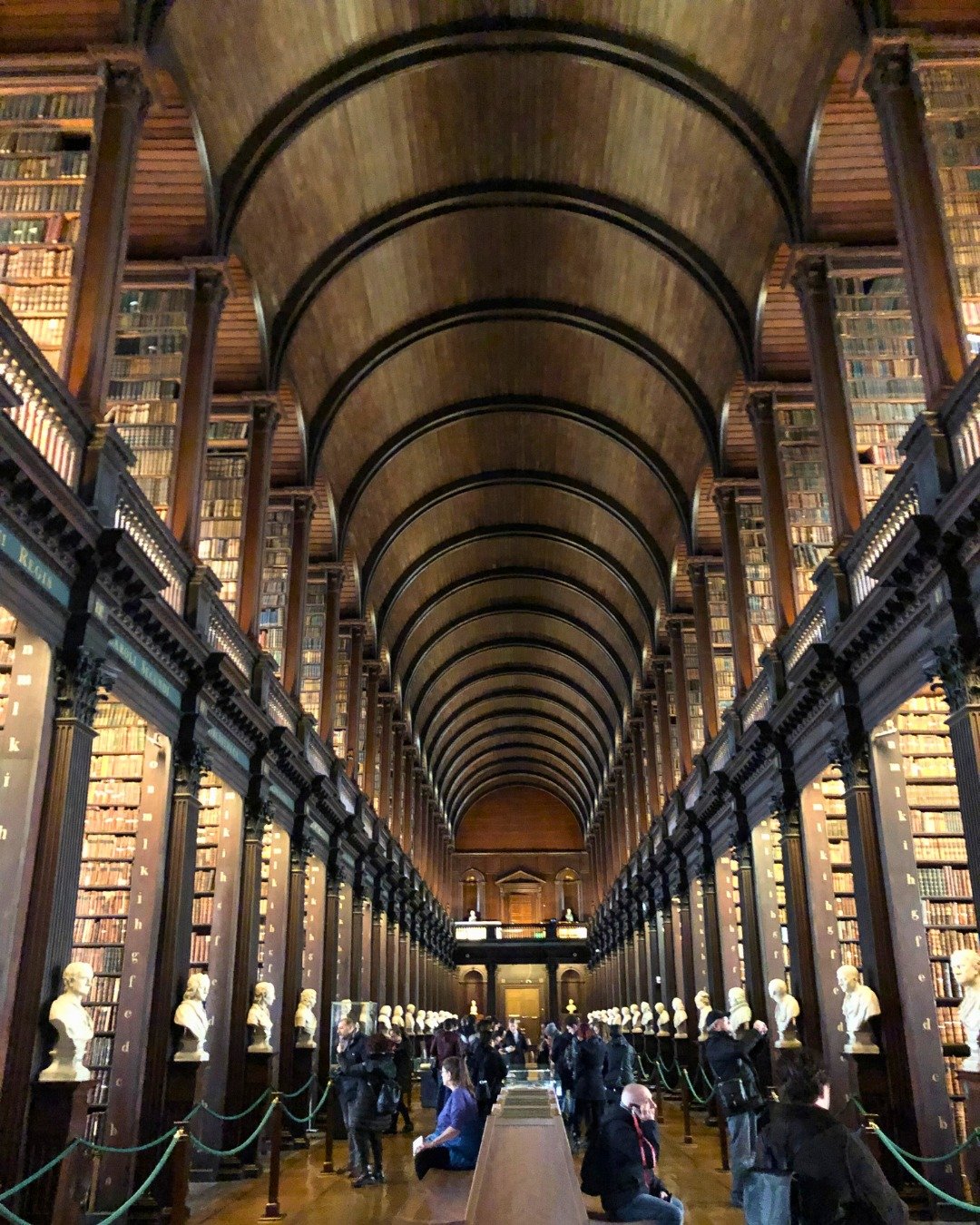 Getting the chance to see the Trinity College old library was one of my favourite parts of my trip to Dublin. 🥰

Have you visited the iconic long room in this library?

#trinitycollegedublin #trinitycollegelibrary #dublinireland #traveldublin #visit