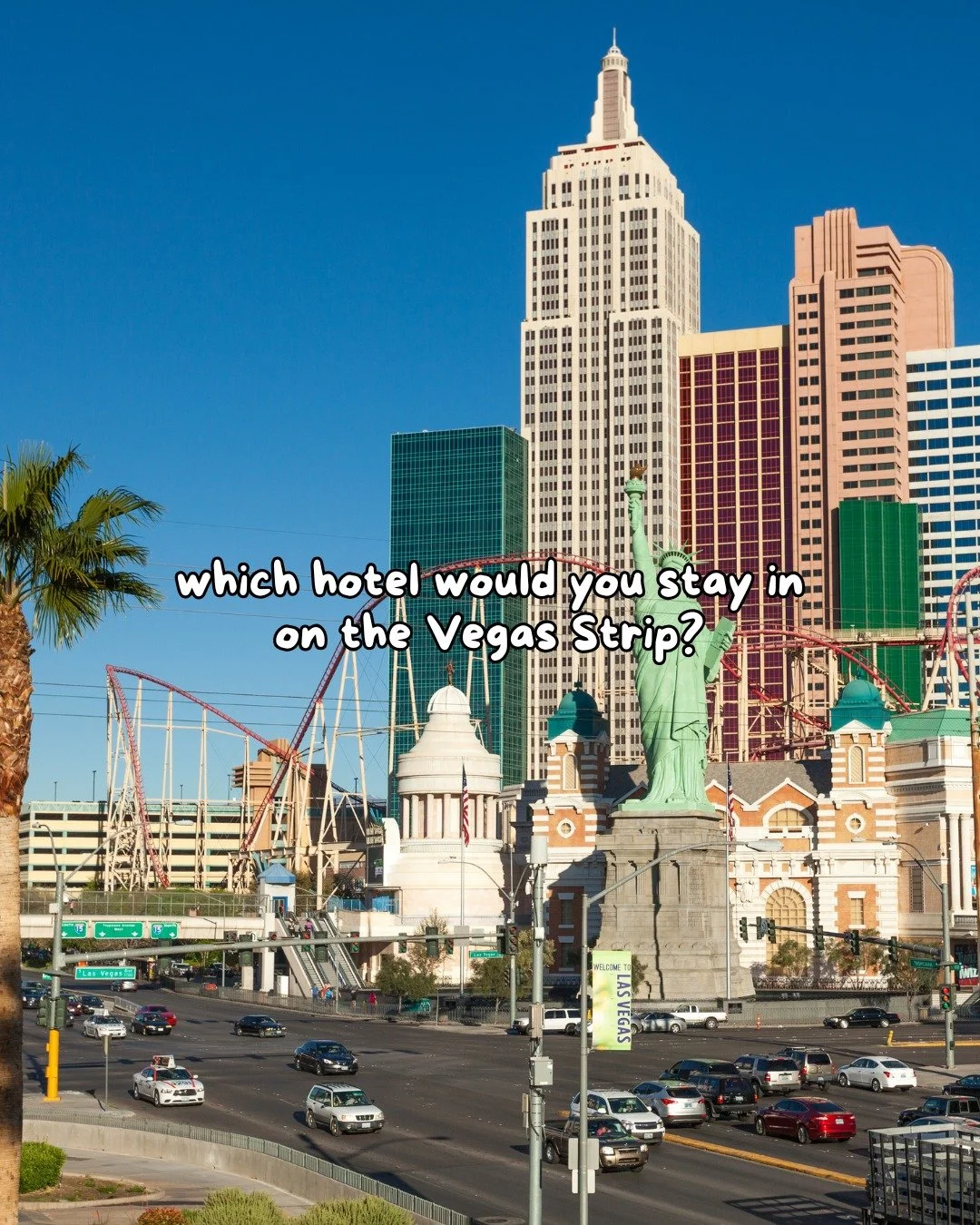 Which hotel on the Vegas strip would you choose? 

We stayed at the @parisvegas because of its central location, but all of these hotels offered their own fun and unique atmosphere!

Comment below with your favourite 👇

➝ ⛅ the Venetian
➝ 🏛️ Caesar