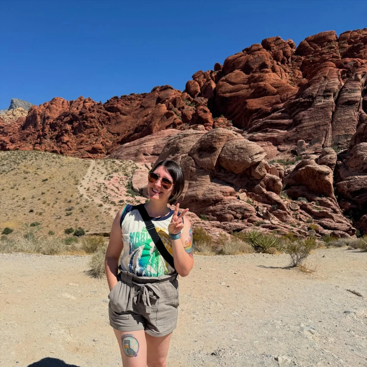 Wishing I could trade this wintery gray for some desert gold right about now. 🏜️✨
 
There&rsquo;s something about that Southwest sun &mdash; the way it hits the layers of the Grand Canyon, the glow of Red Rock Canyon, and the quiet, grounding energy