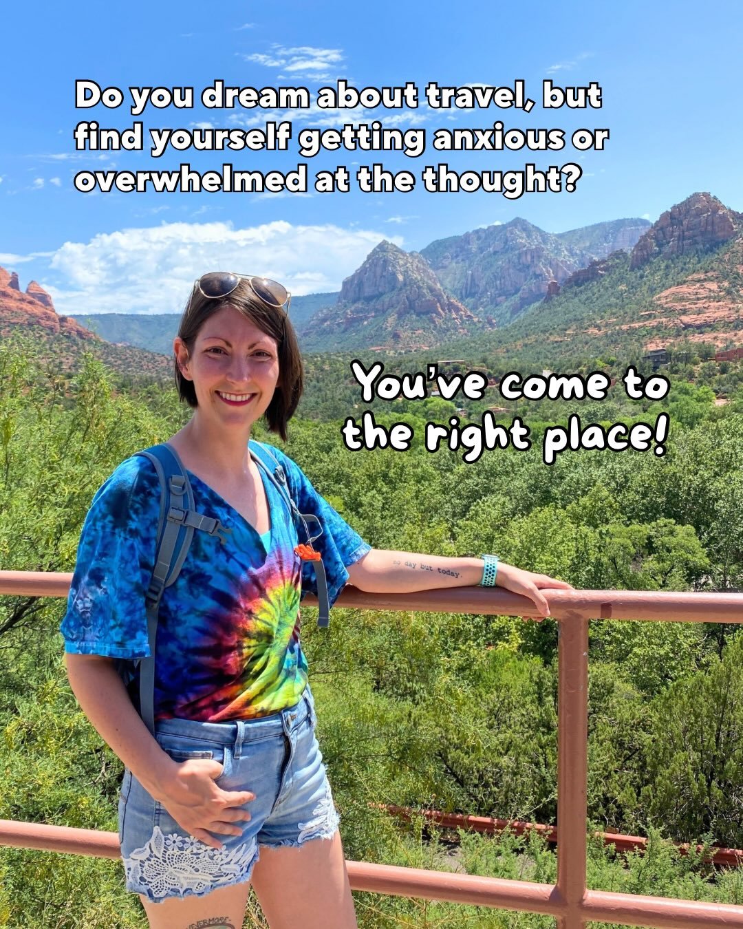 If the thought of &ldquo;winging it&rdquo; in a foreign country makes you want to hide under a rock... hi, you&rsquo;ve found your people. 👋✨
 
I&rsquo;m Mish and I&rsquo;m here for the anxious travel dreamers who want to see the world but find the 