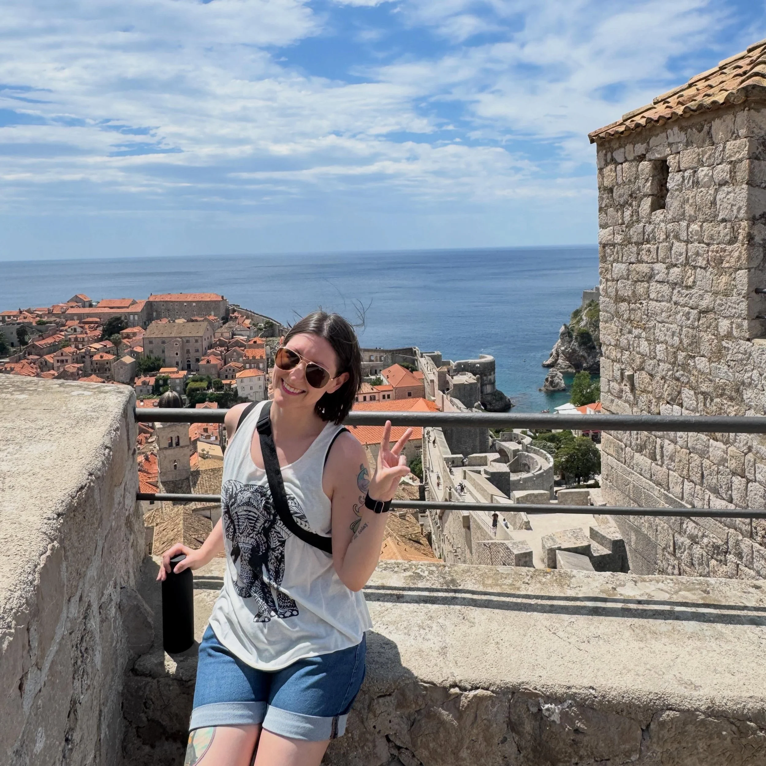 Dubrovnik, you have my heart. 🇭🇷🫶🏻
 
Before an incredible whirlwind week exploring the Balkans, spending some time inside these stone walls felt like stepping into a storybook. 
 
Here&rsquo;s a little recap of Dubrovnik:
🏰 Walking the ancient c