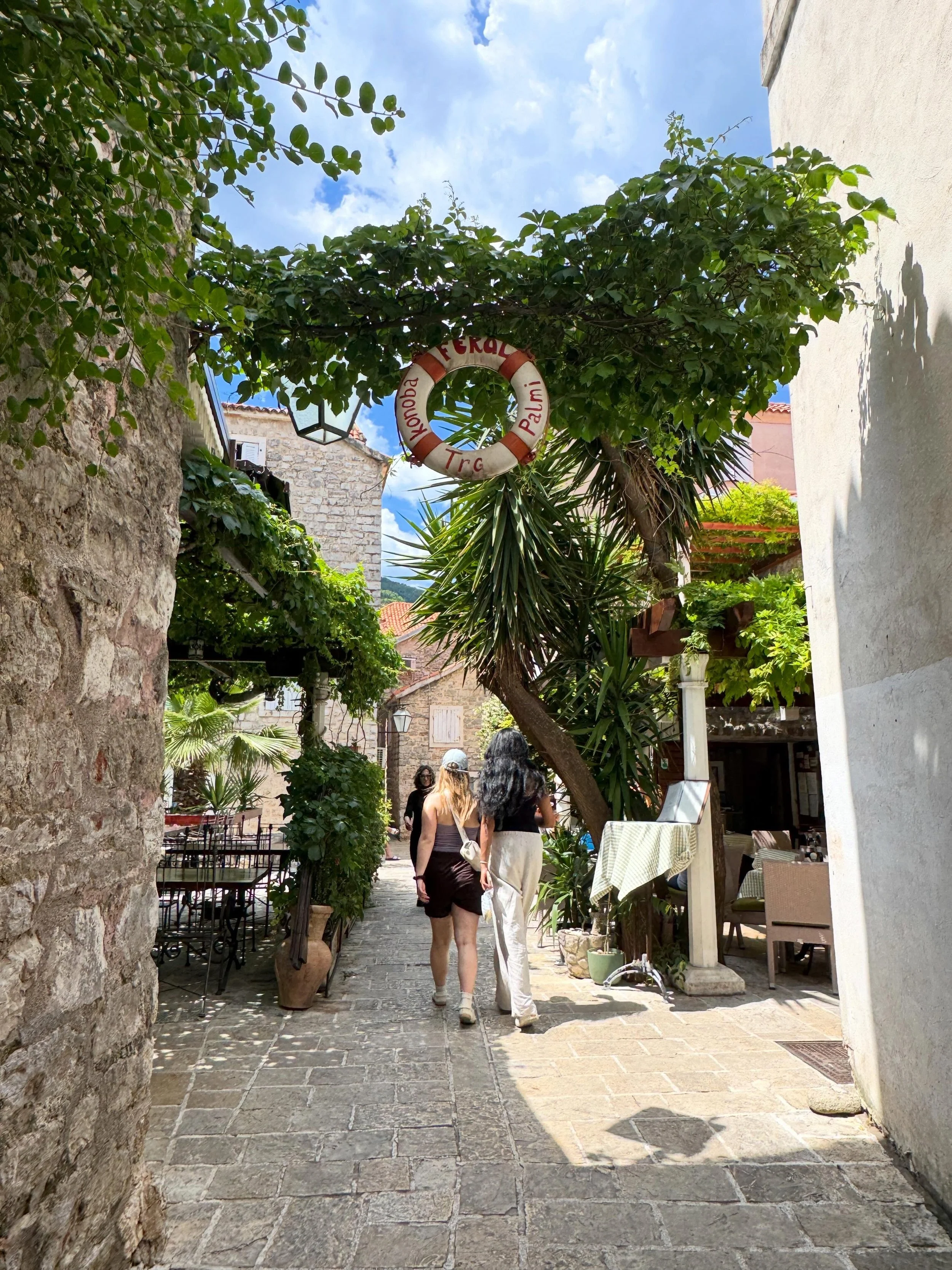 Montenegro took my breath away. 🇲🇪⛰️
 
We took a stunning ferry ride through the bay to get there, and spending the afternoon wandering through Budva&rsquo;s Old Town felt like discovering a hidden gem. 
 
Here is a little visual diary from the sto