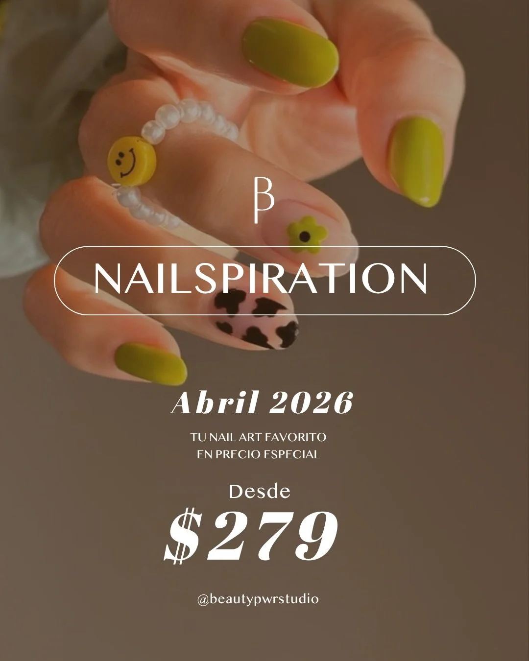 Nailspiration de abril = u&ntilde;as en mood primavera 🌼💅🏼

Flores, colores suaves y dise&ntilde;os que se sienten ligeritos pero ✨wow✨
Y s&iacute;&hellip; hay desde $279 🙌🏼

Guarda tu favorito y agenda antes de que se acaben los espacios 👀💖 Y