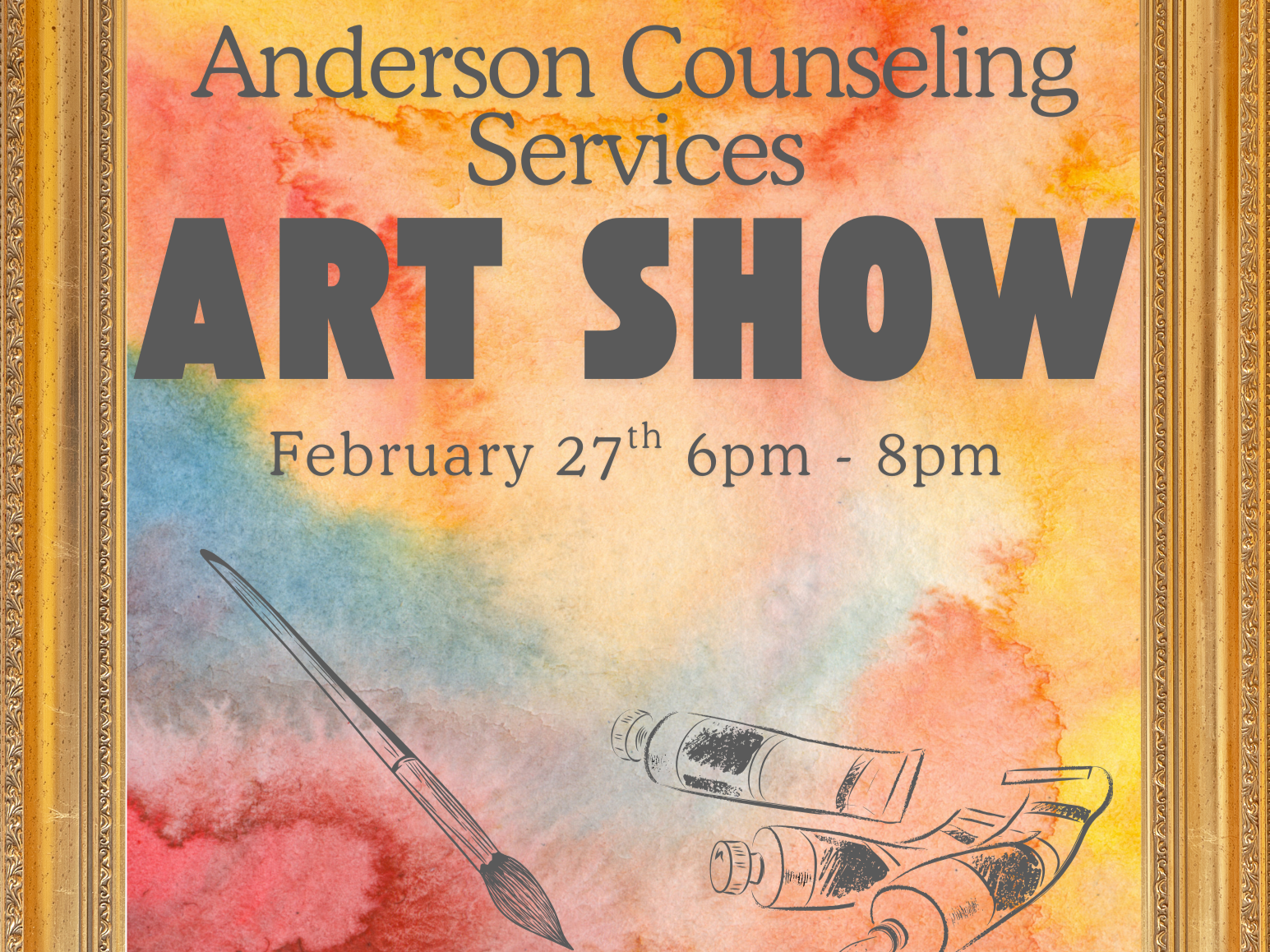 Anderson Counseling Services Art Show