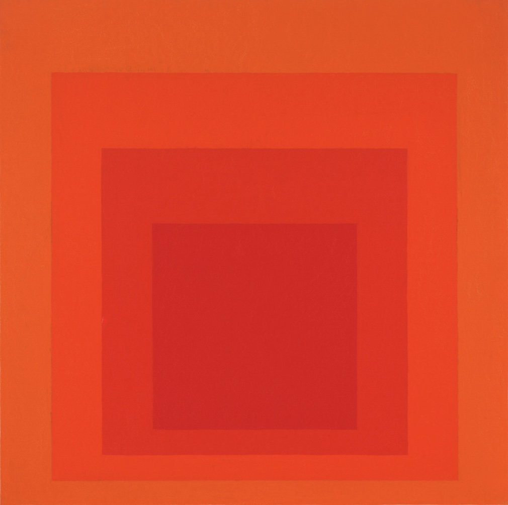 Josef Albers, Homage to the Square: Wait, 1967