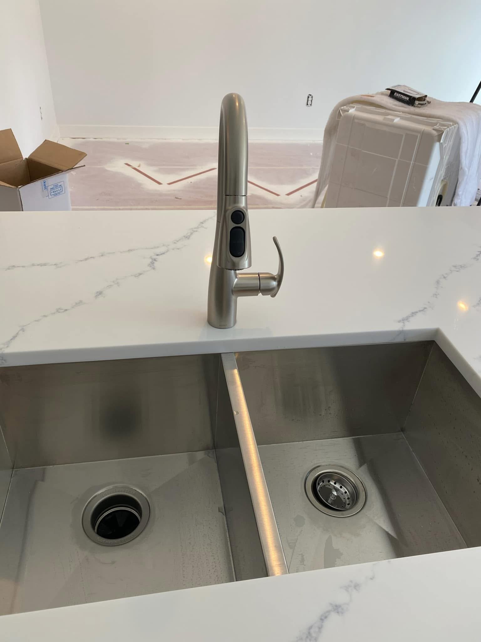 New Faucet Installation