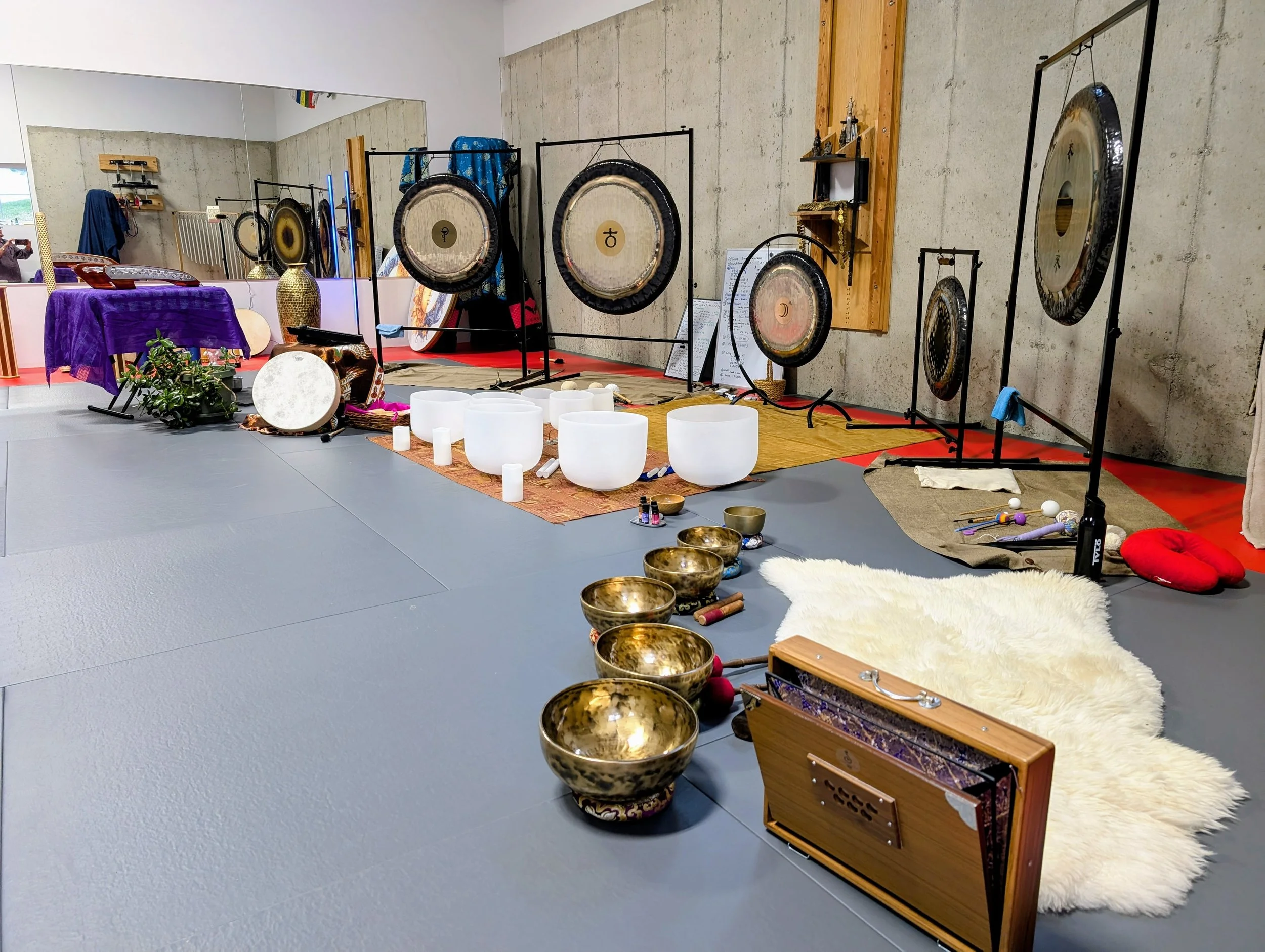 Sound journey instruments