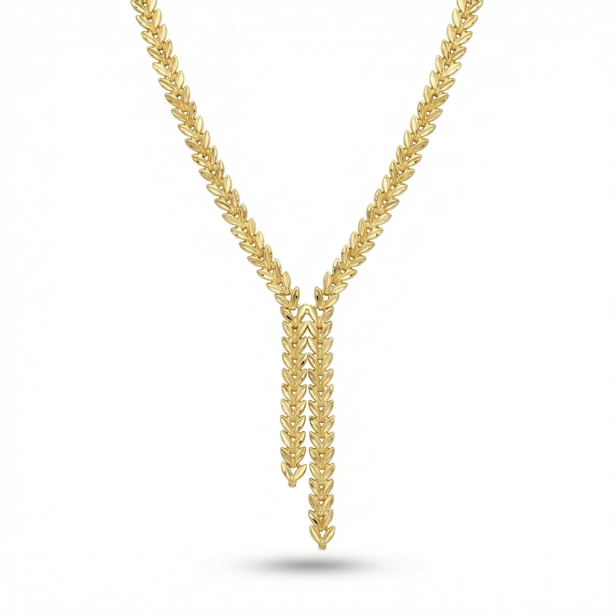 18K Yellow Gold Twin Strand Pendant (7.98g)