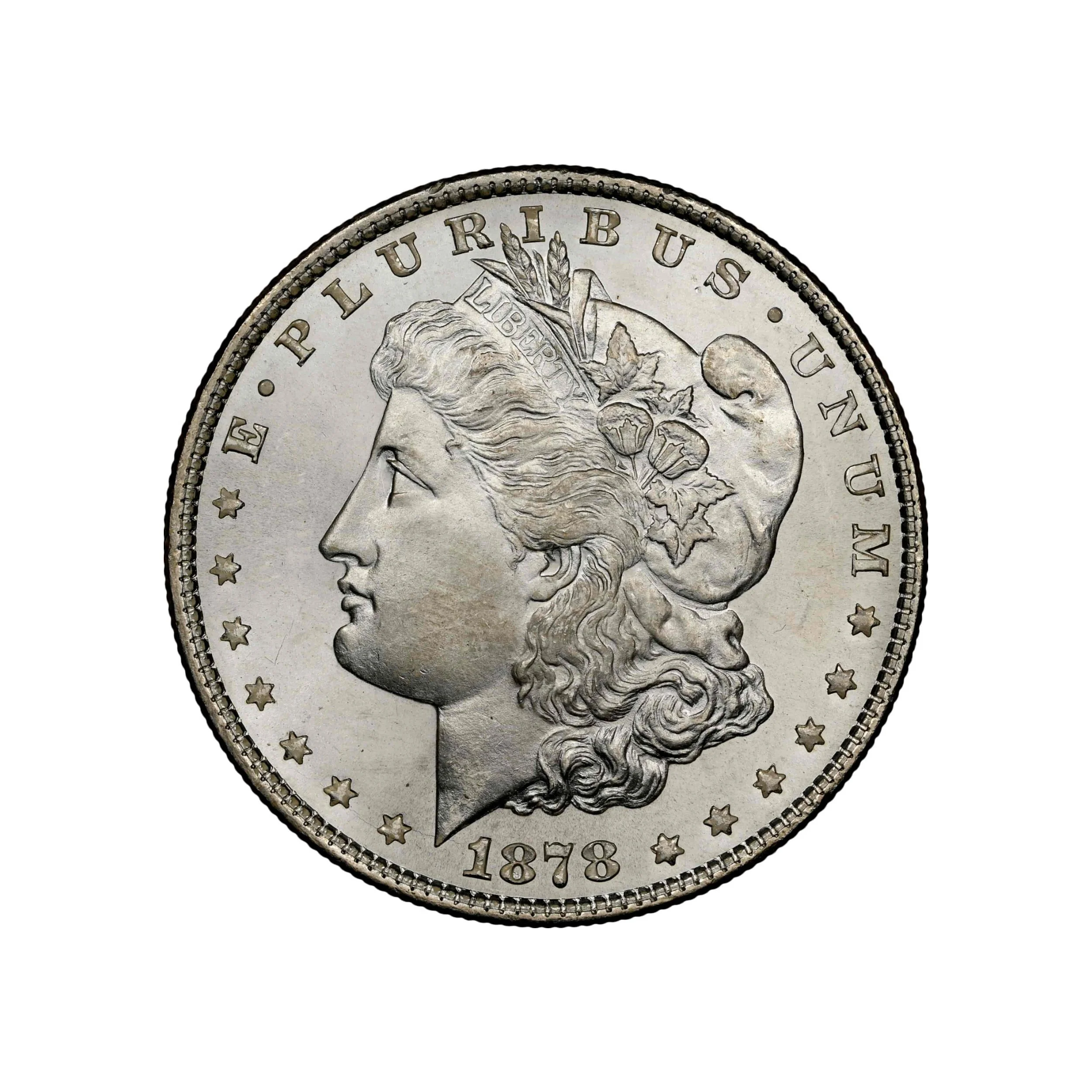 1878 7/8TF STRONG Morgan Dollar