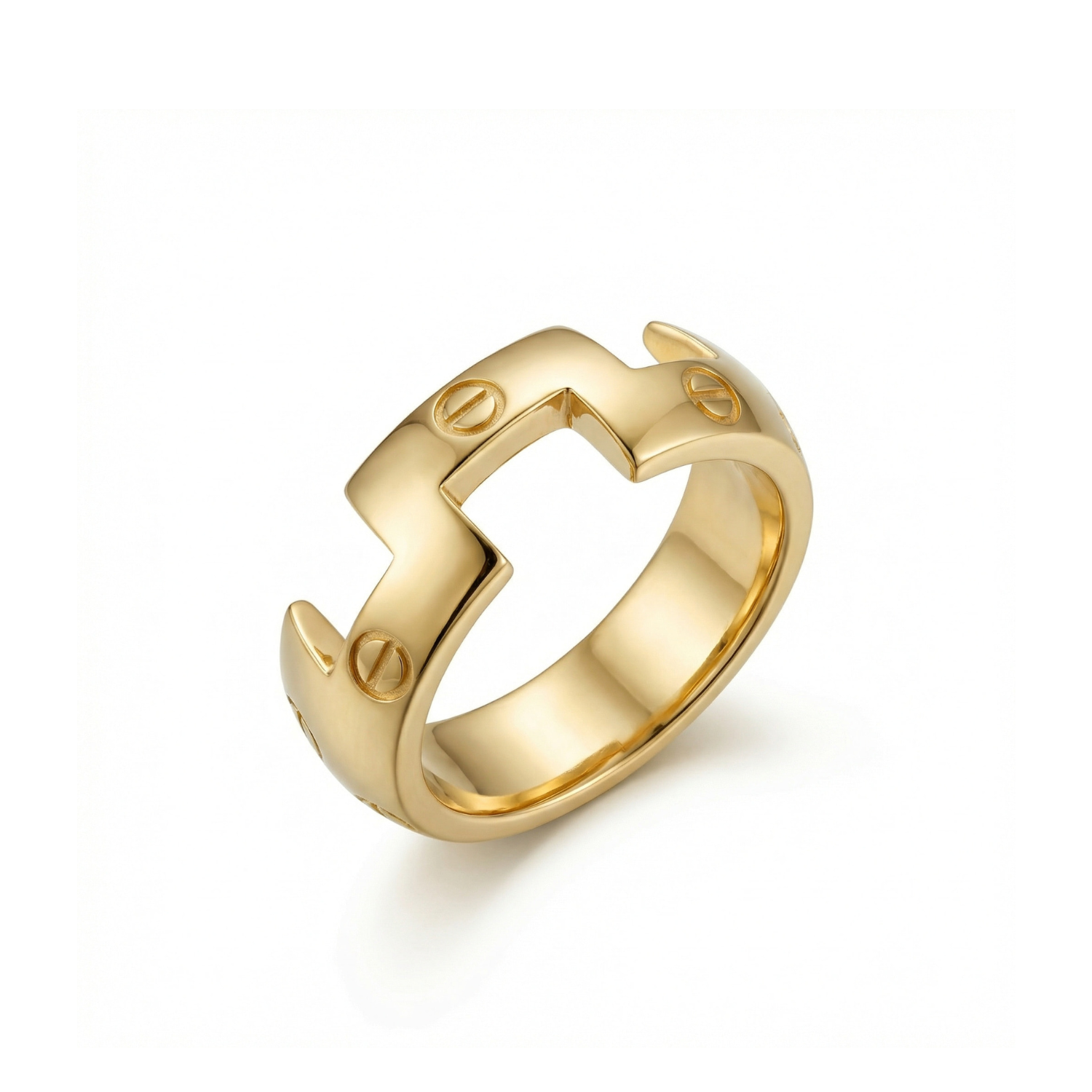 18K Yellow Gold Cartier Inspired 'Love' Ring (3.23g)