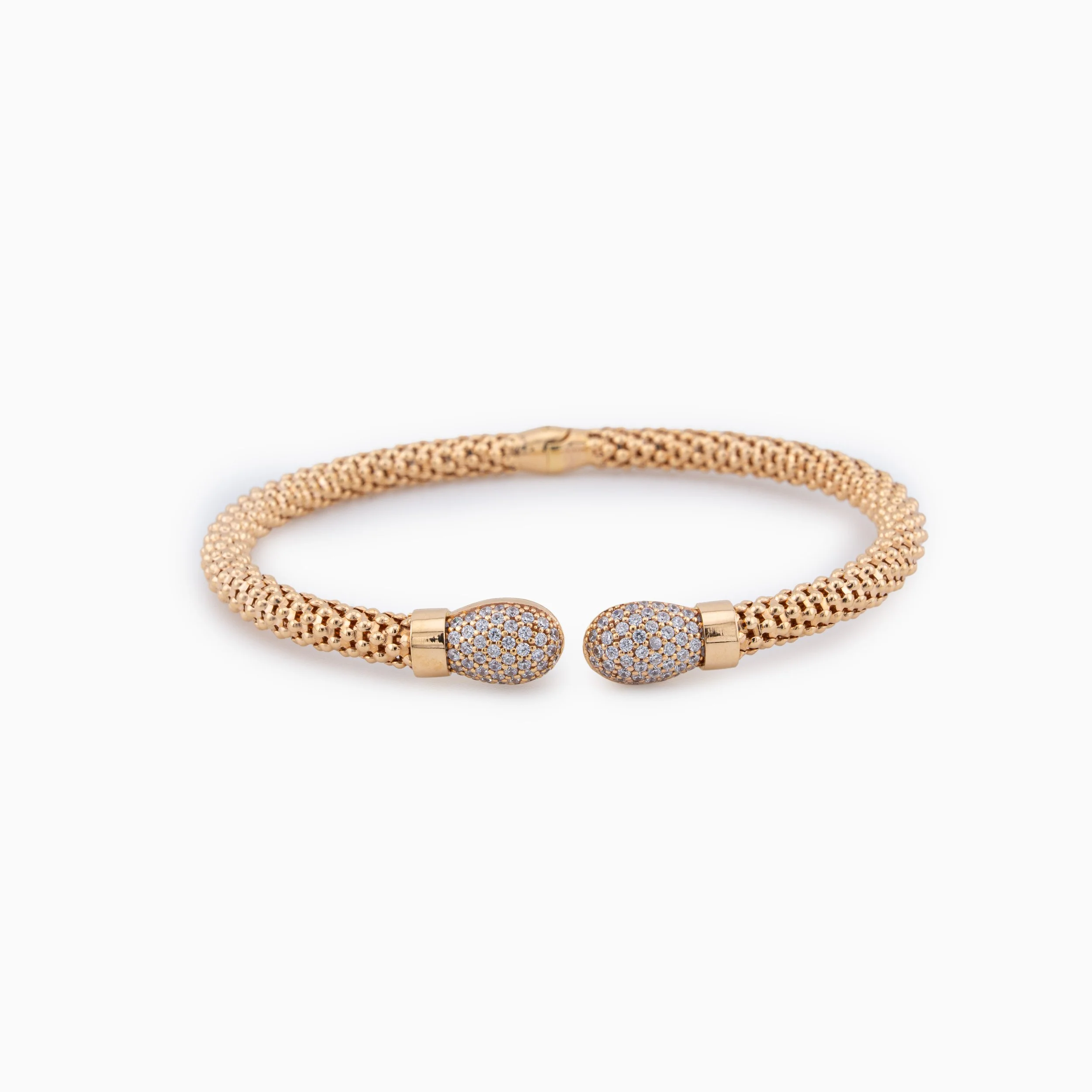 18K White Gold Bangle (17.67g)