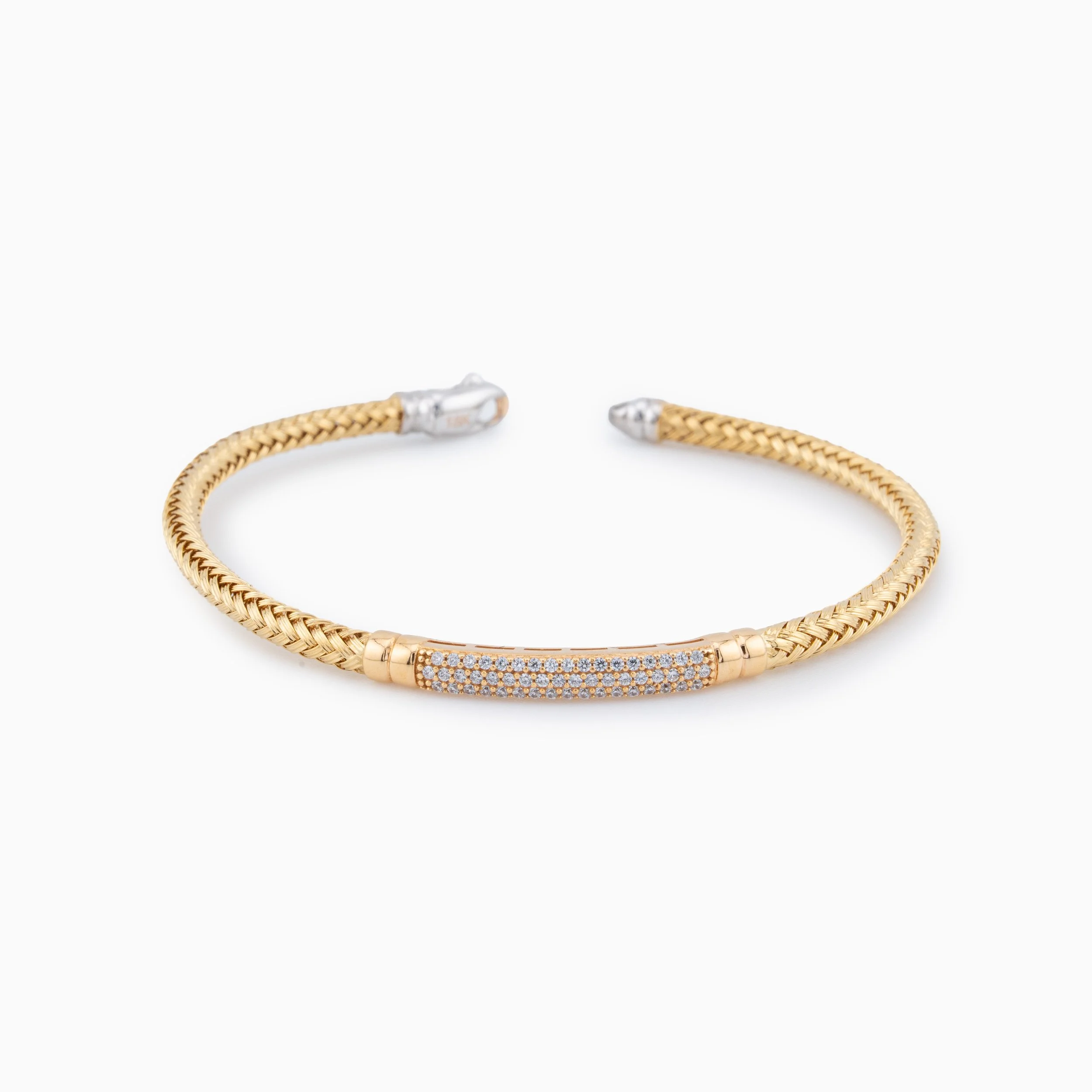 18K Yellow Gold Bangle (9.96g)