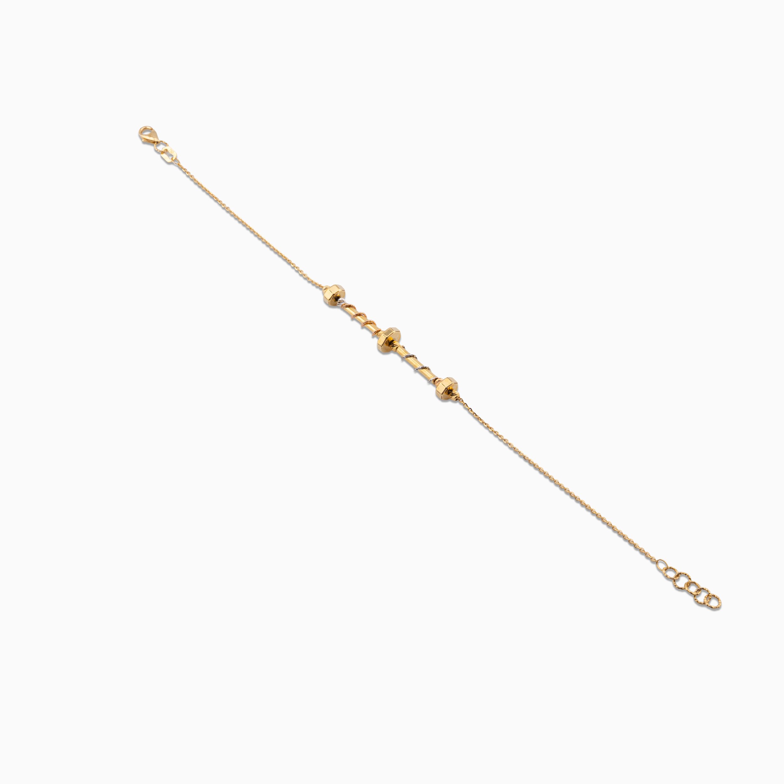 18K Yellow Gold Bracelet (2.60g)
