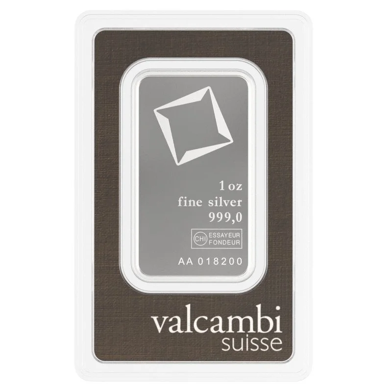 Valcambi Suisse Silver Ounce (1oz/31.10g)