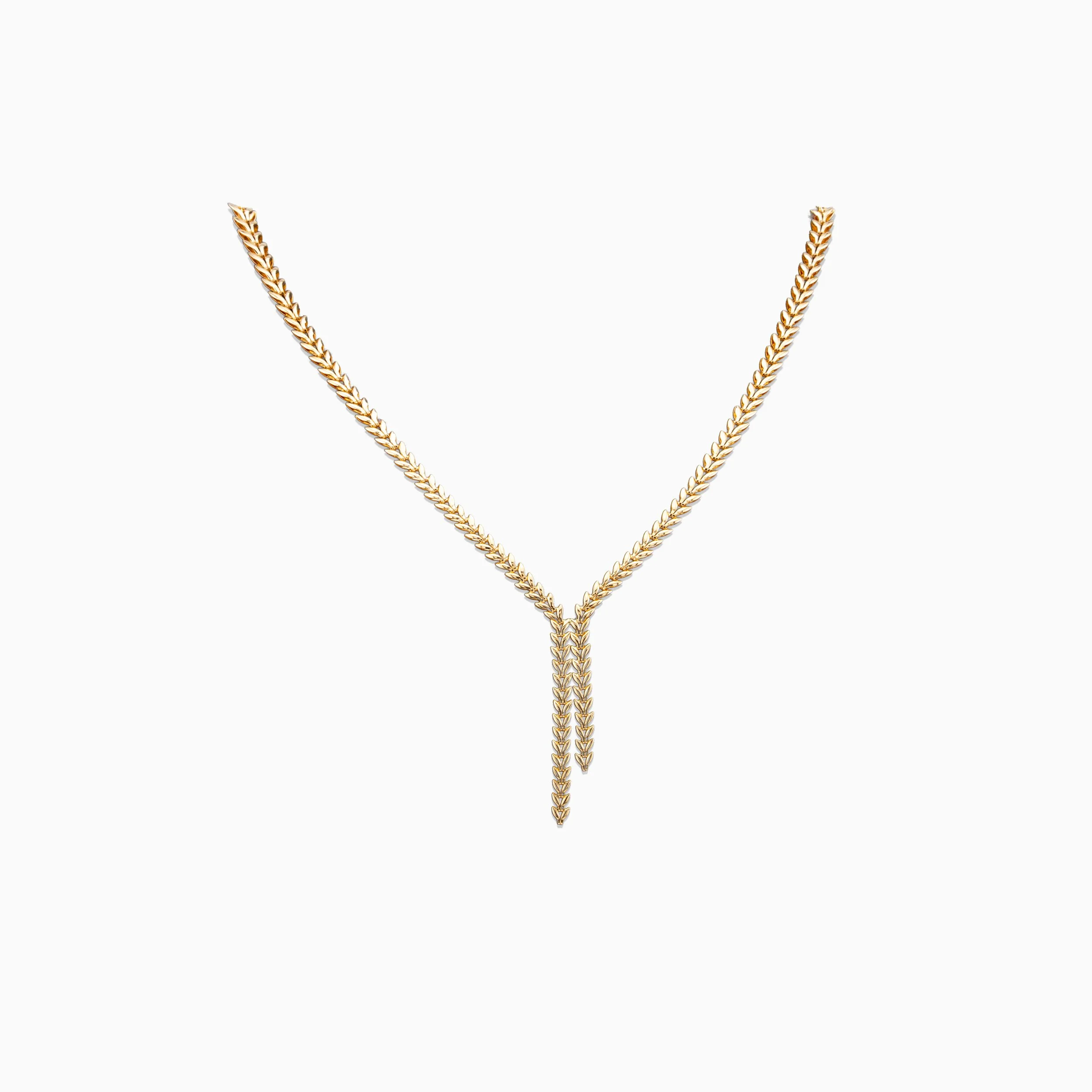 18K Yellow Gold Twin Strand Pendant (7.98g)