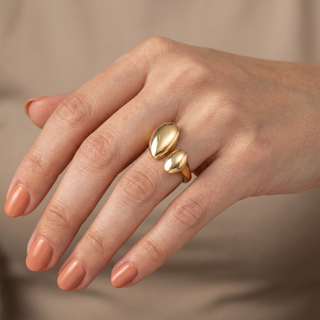 18K Yellow Gold Ring (4.90g)