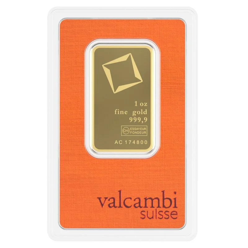 Valcambi Suisse Gold Ounce (1oz/31.10g)