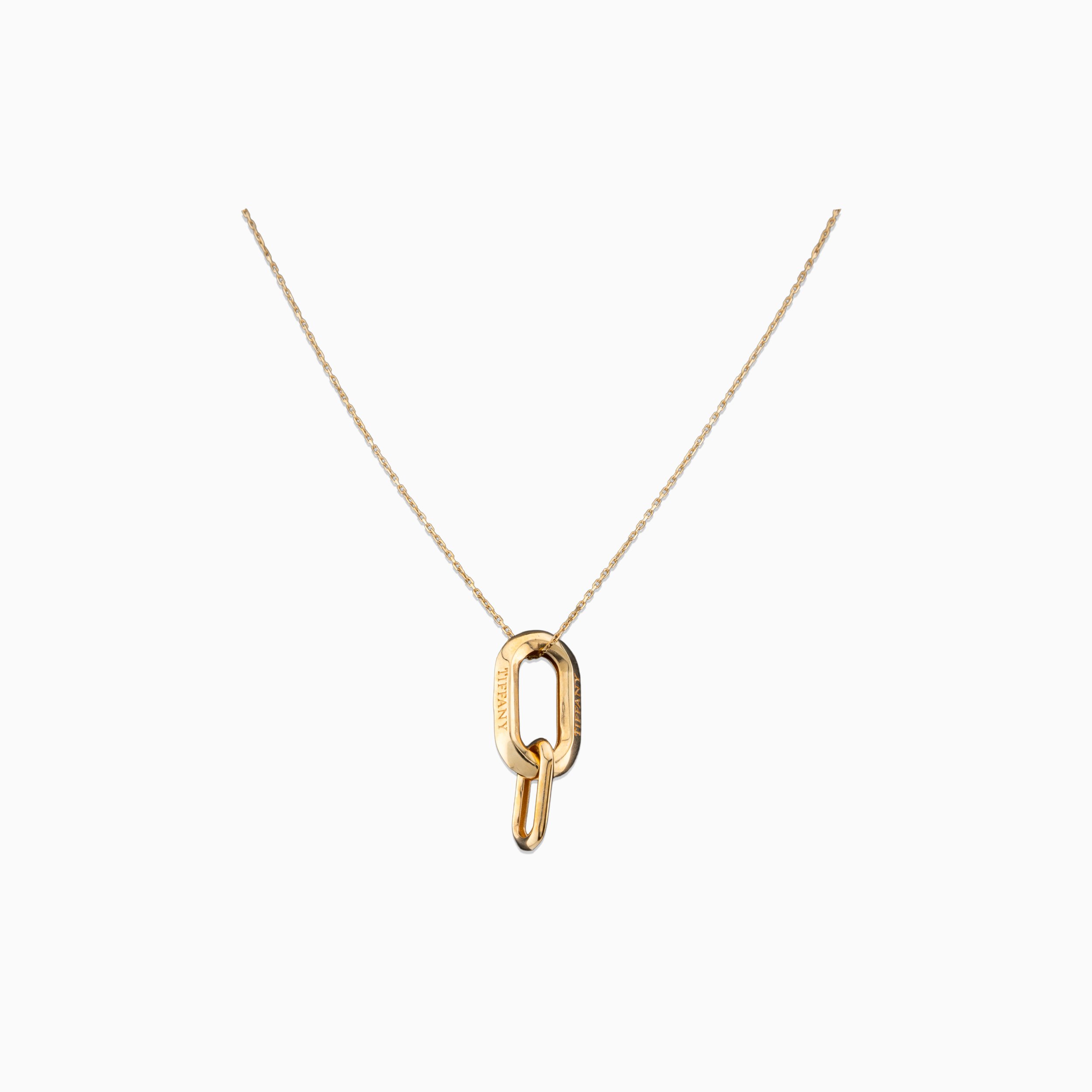 18K Yellow Gold Tiffany Inspired Pendant (4.19g)