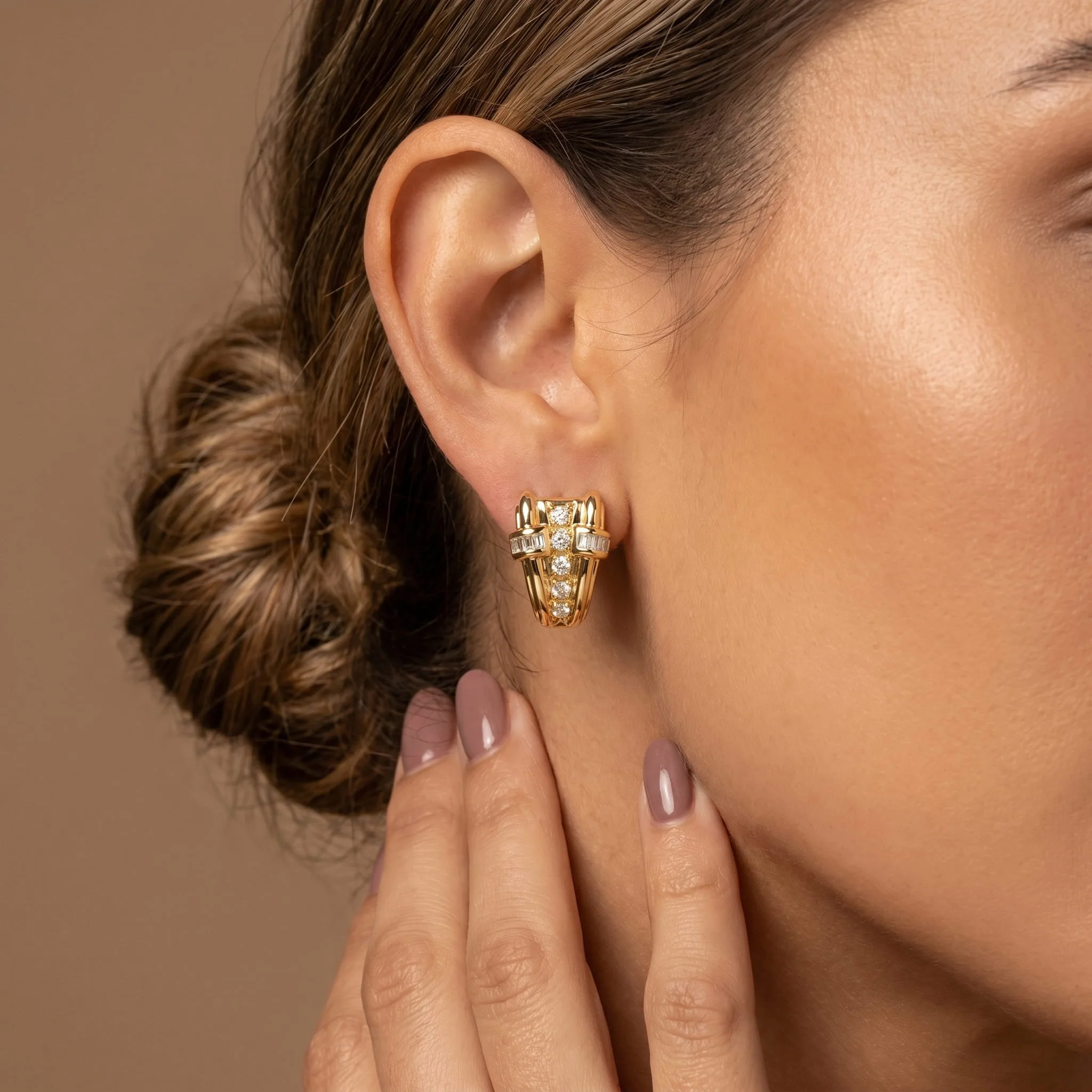 Firefly_Gemini Flash_Close-up profile of a woman's ear wearing a bold yellow gold statement earring, a flu 614346.jpg