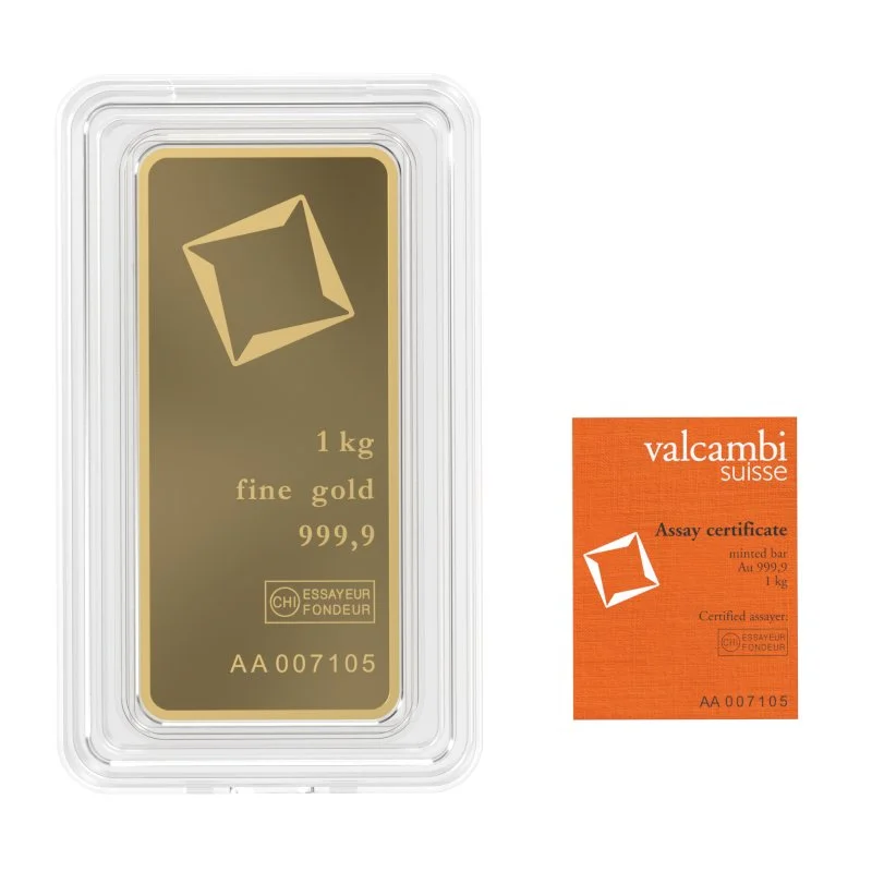Valcambi Suisse Gold Ounce (1Kg)