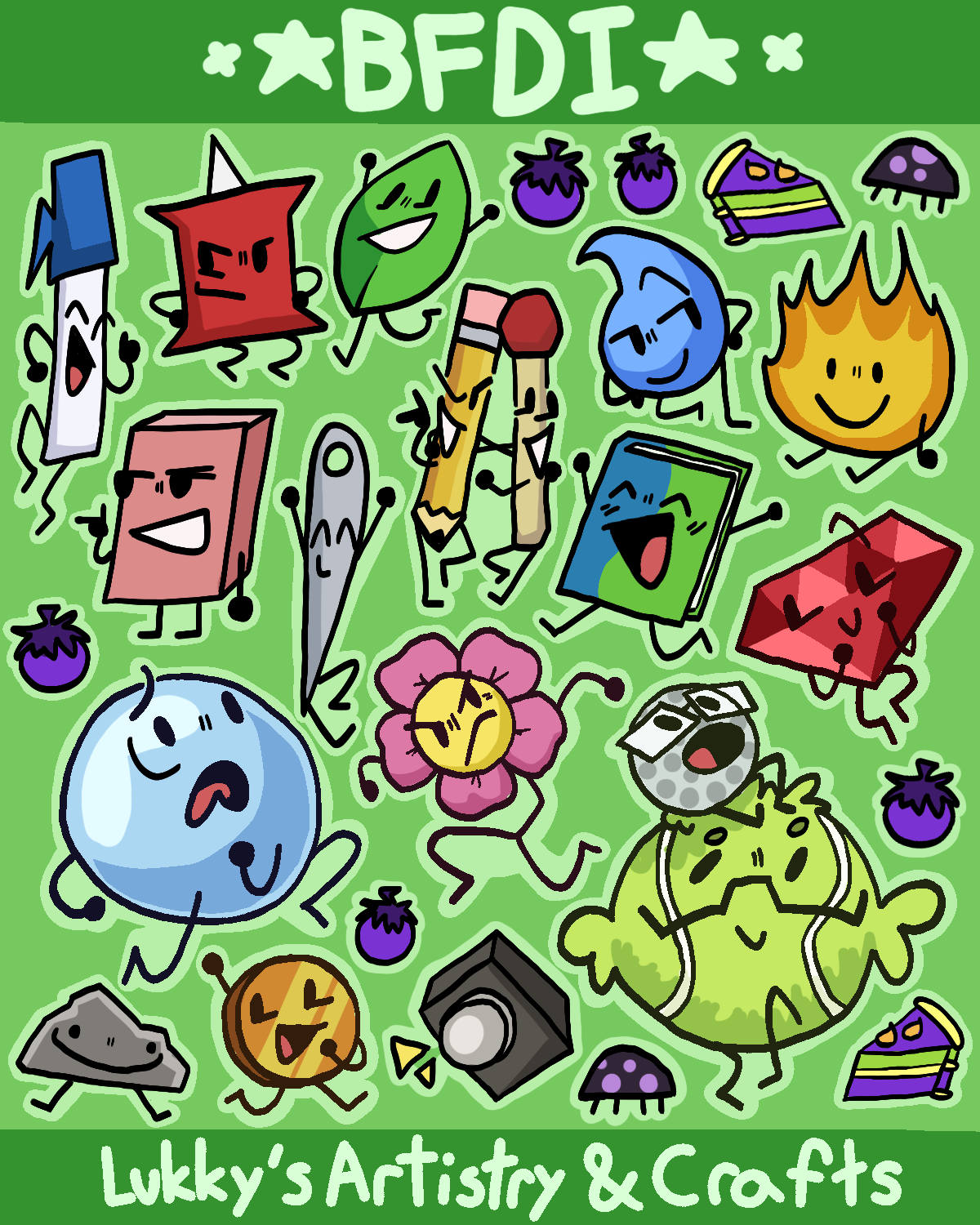 bfdi sticker sheet.png