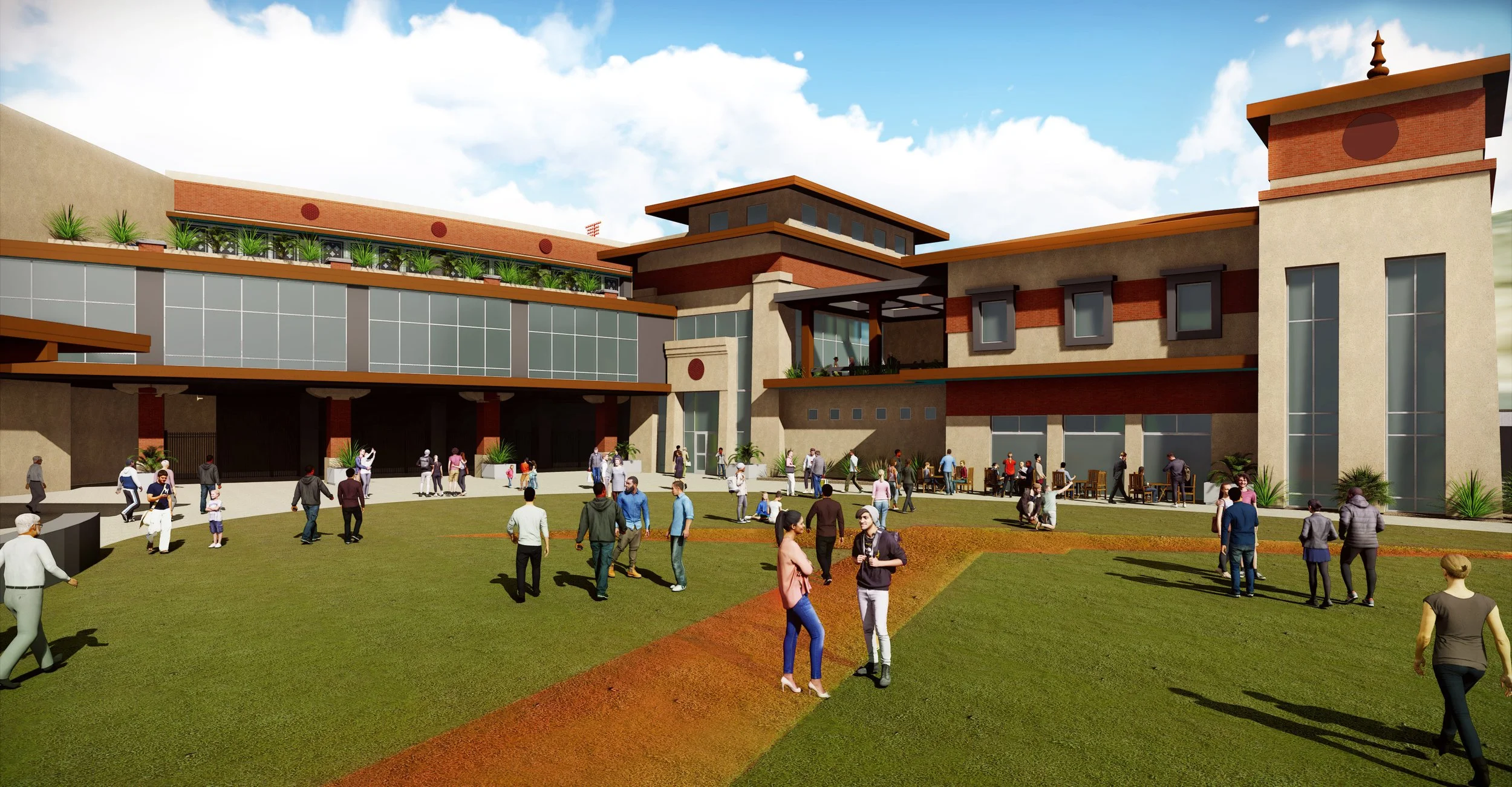 An image of the Cultural Center.