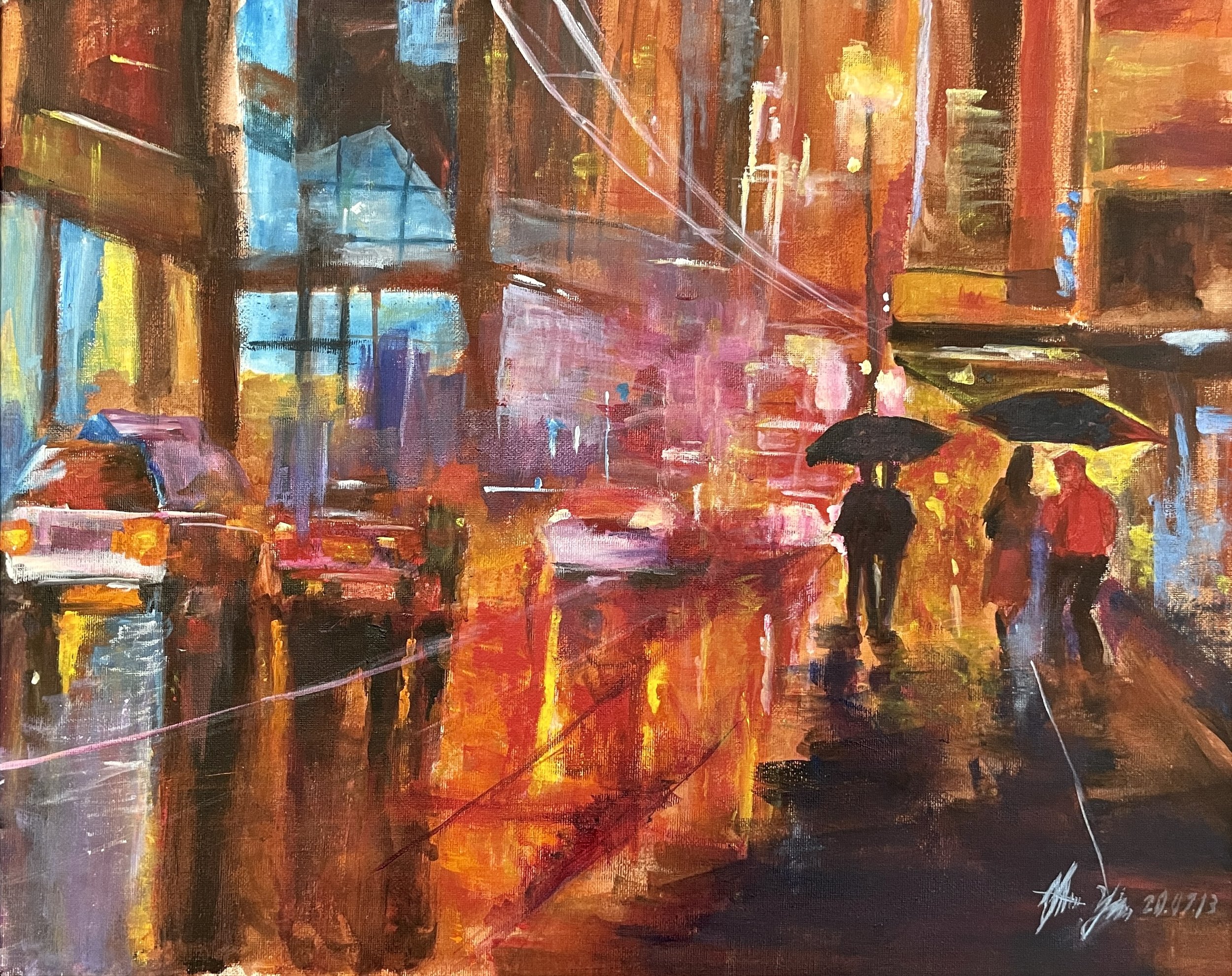 Glistening City_Acrylic 16x20in_2020.jpg
