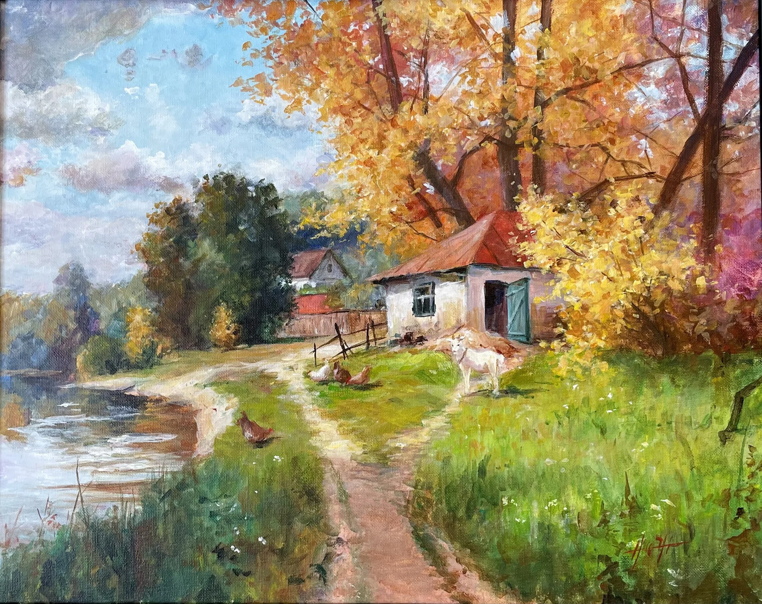 Lakeside Life_Acrylic 16x20in_2023.jpg