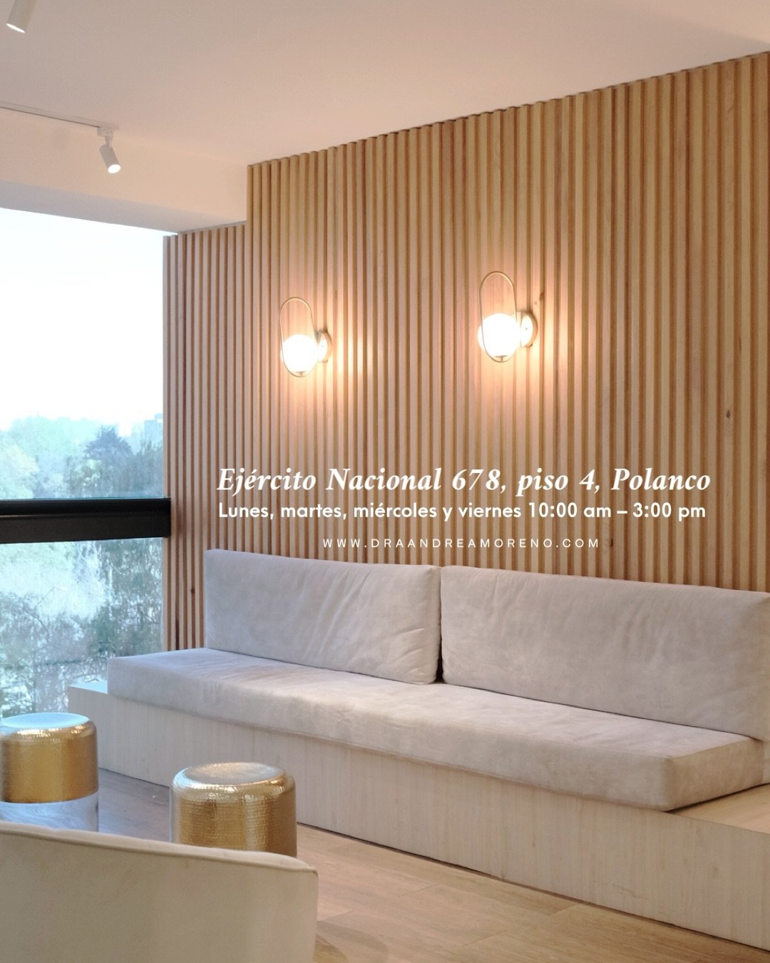 Les quiero compartir que a partir de hoy nos vemos en esta direcci&oacute;n ✨ Como estoy festejando, estoy ofreciendo 20% de descuento en las consultas durante todo enero ✨🤍