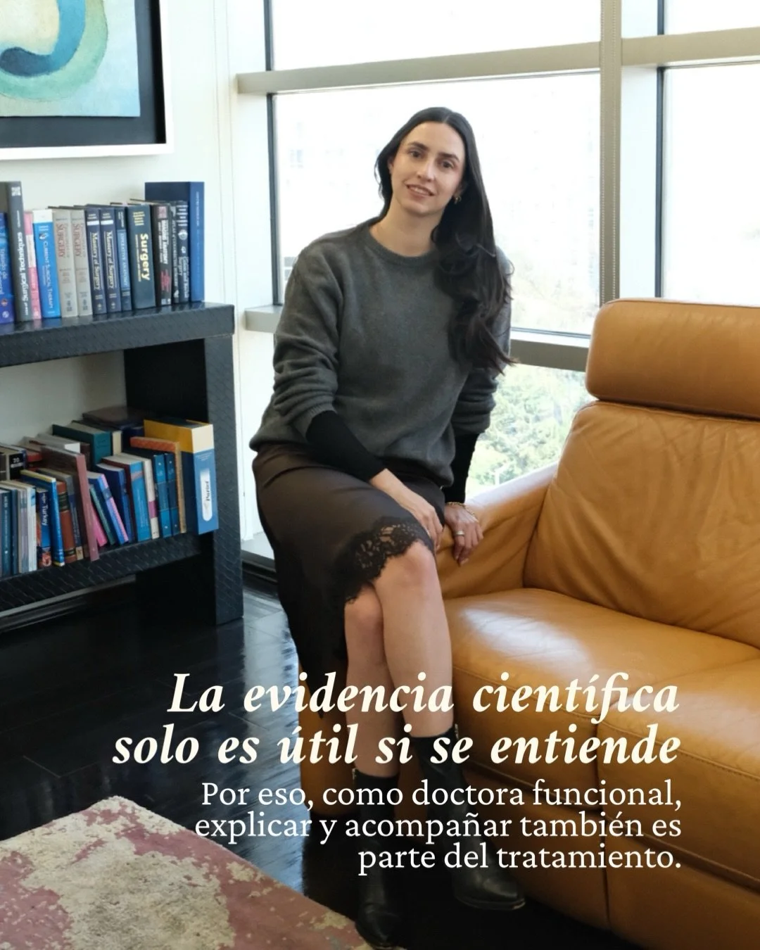 Soy doctora, pero tambi&eacute;n soy paciente de mis propias decisiones. En mi vida diaria y en mi consulta, cuestiono y aplico lo que la ciencia respalda. ✨