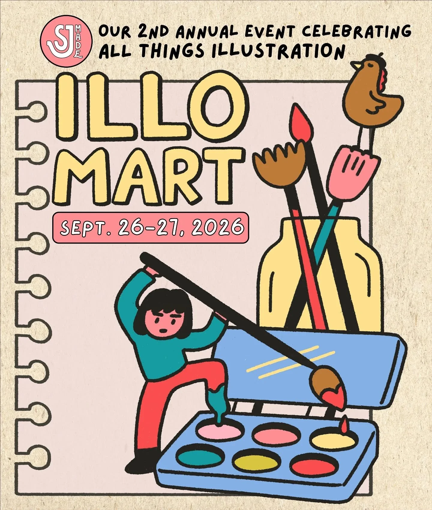 🎉 We are so excited to announce the return ILLO MART! A celebration of all things illustration as well as the amazing illustrators of our creative community.

🖼️ As fans of the many illustration fairs around the world, it has been our dream to do o